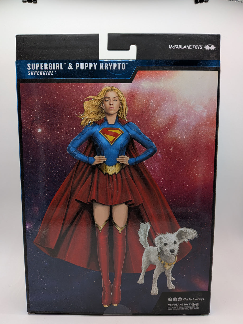 McFarlane 2026 DC Multiverse Supergirl & Puppy Krypto Deluxe Theatrical Edition