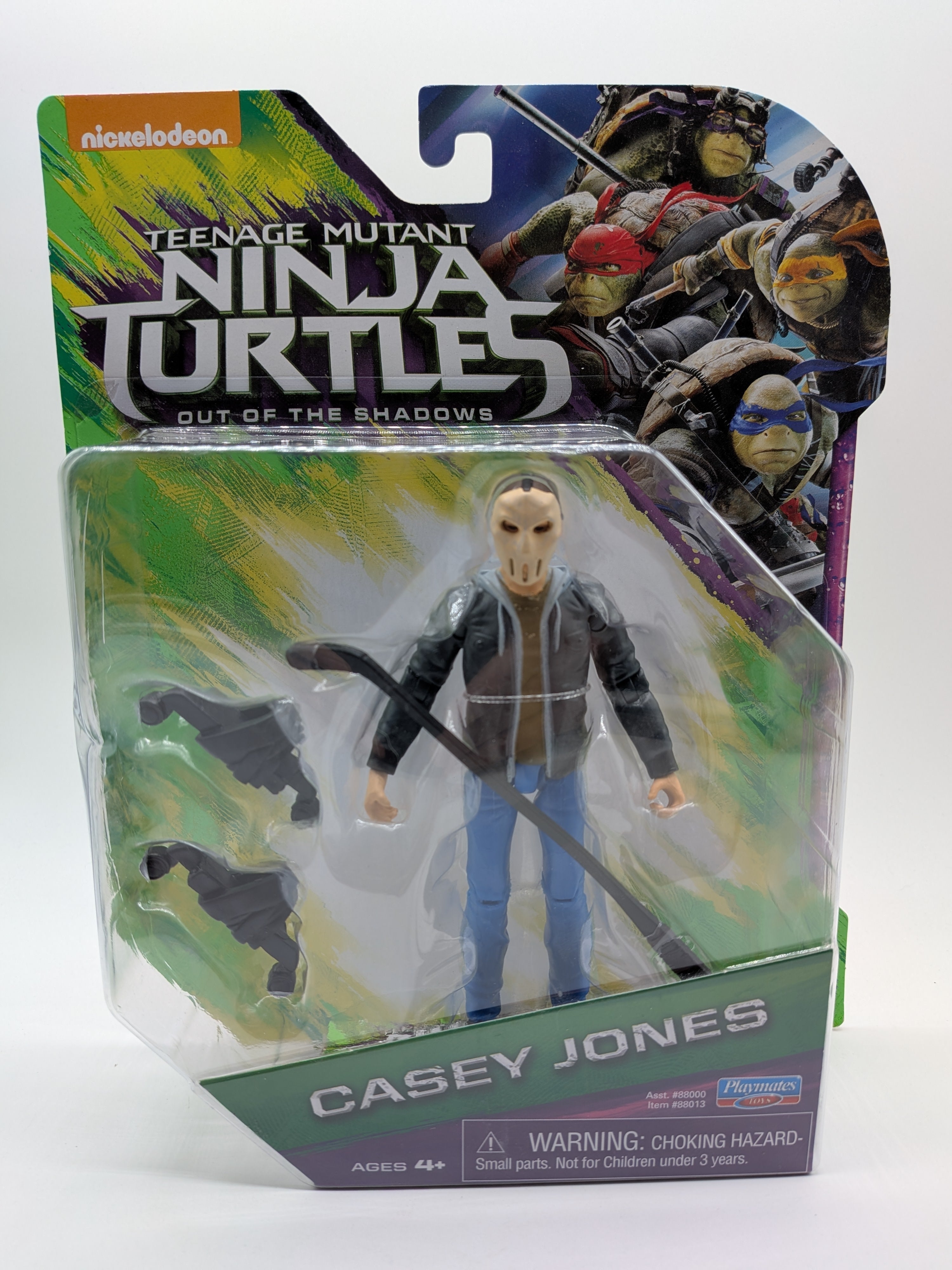 Playmates 2016 Teenage Mutant Ninja Turtles: Out of the Shadows Casey Jones Action Figure