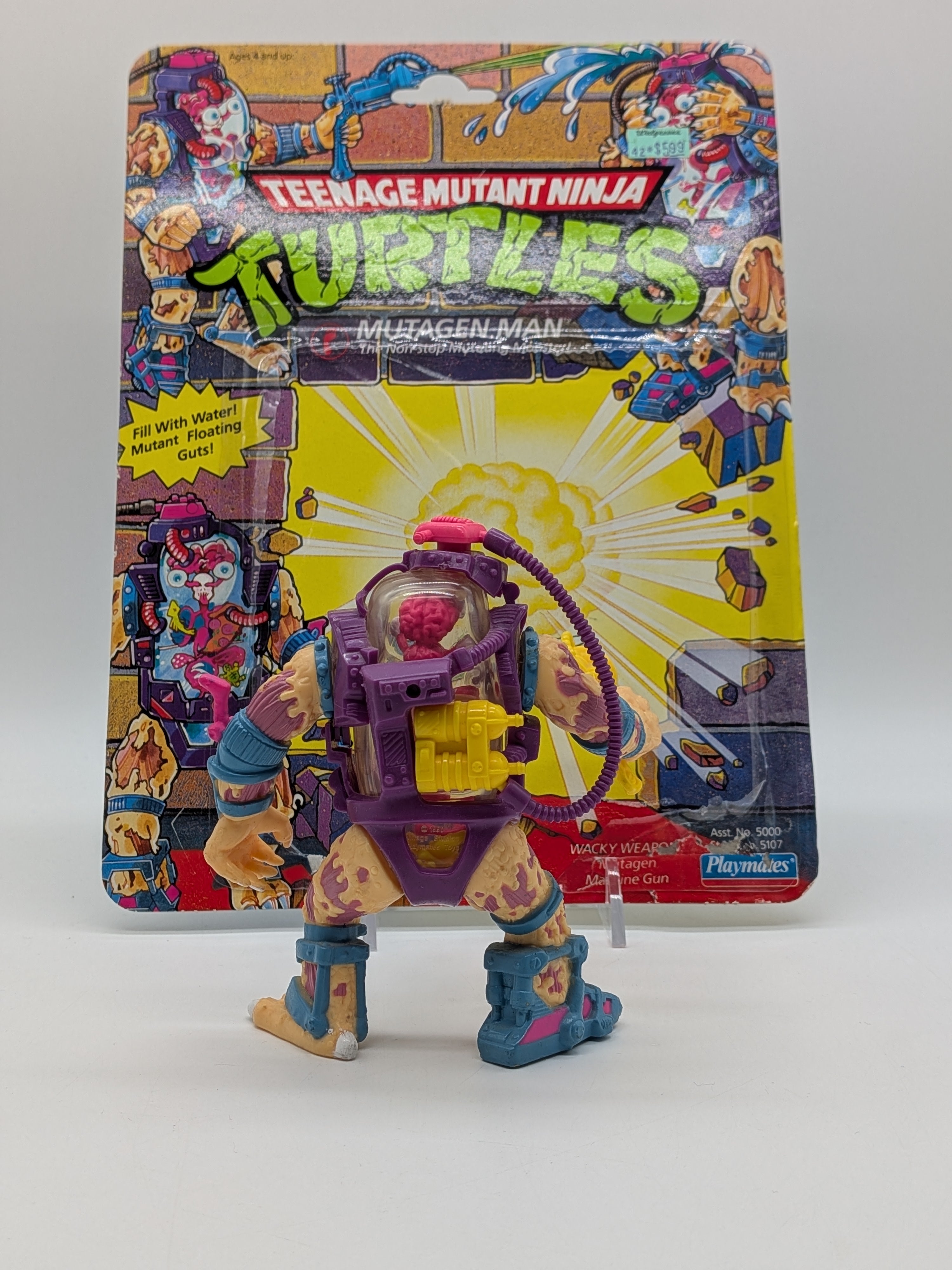 Playmates 1990 Teenage Mutant Ninja Turtles - Mutagen Man - Loose