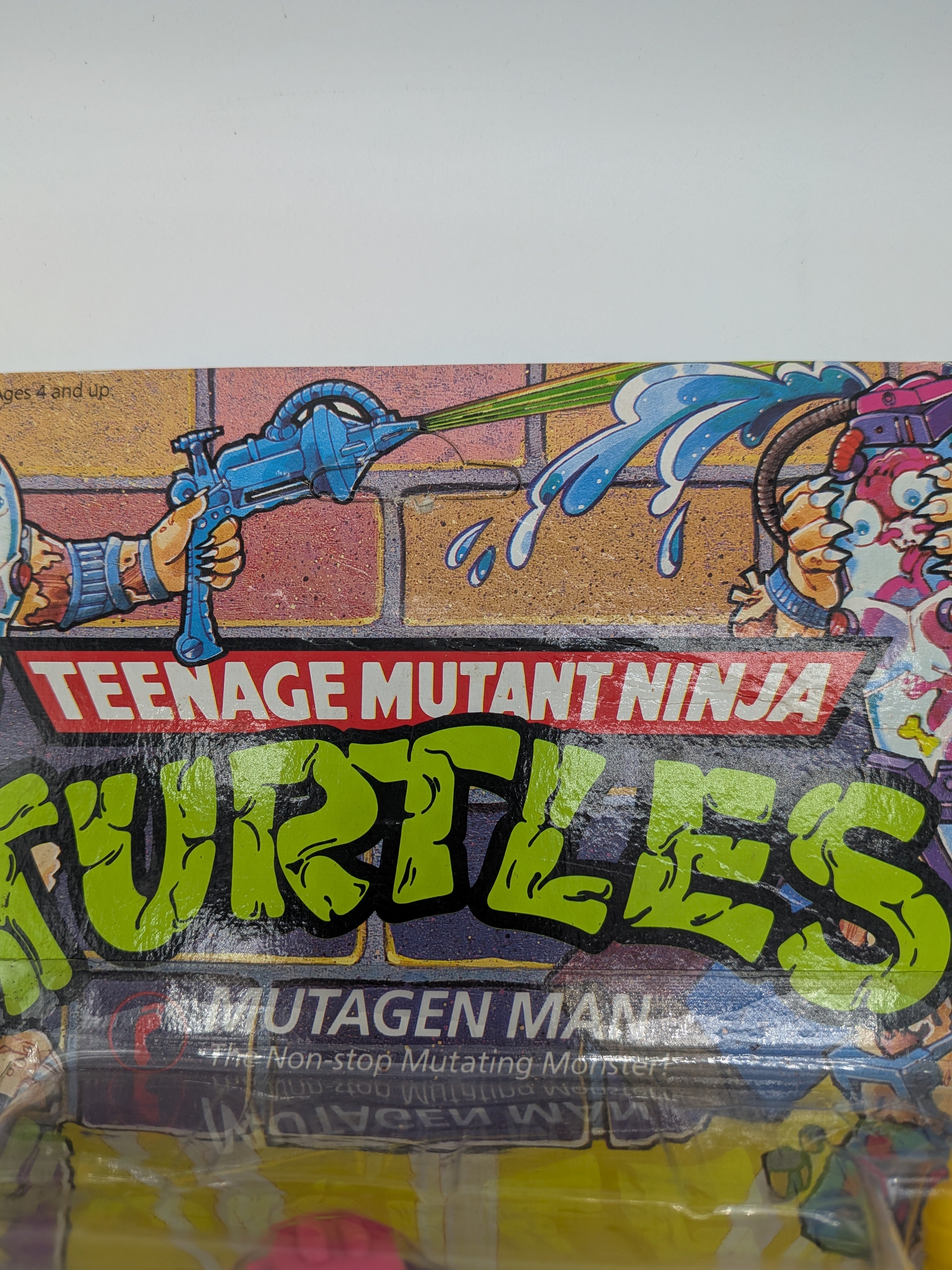 Playmates 1990 Teenage Mutant Ninja Turtles Mutagen Man - New on Card