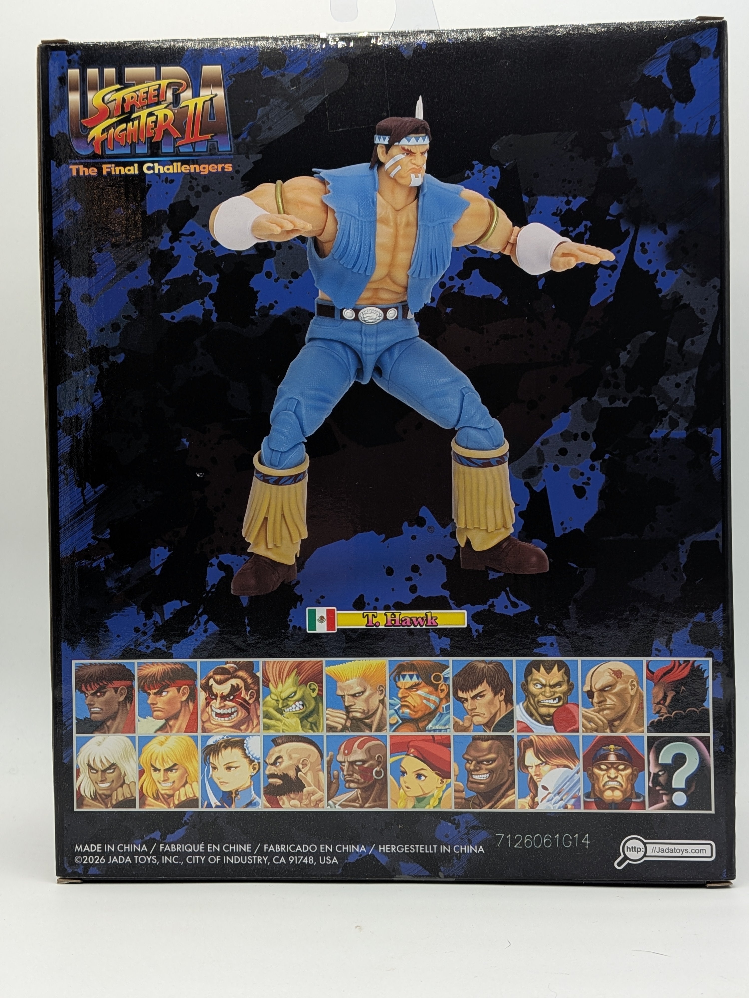 Jada Toys Ultra Street Fighter II T. Hawk Deluxe Action Figure