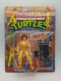 Playmates 1990 Teenage Mutant Ninja Turtles April O'Neil - Sealed and Unpunched
