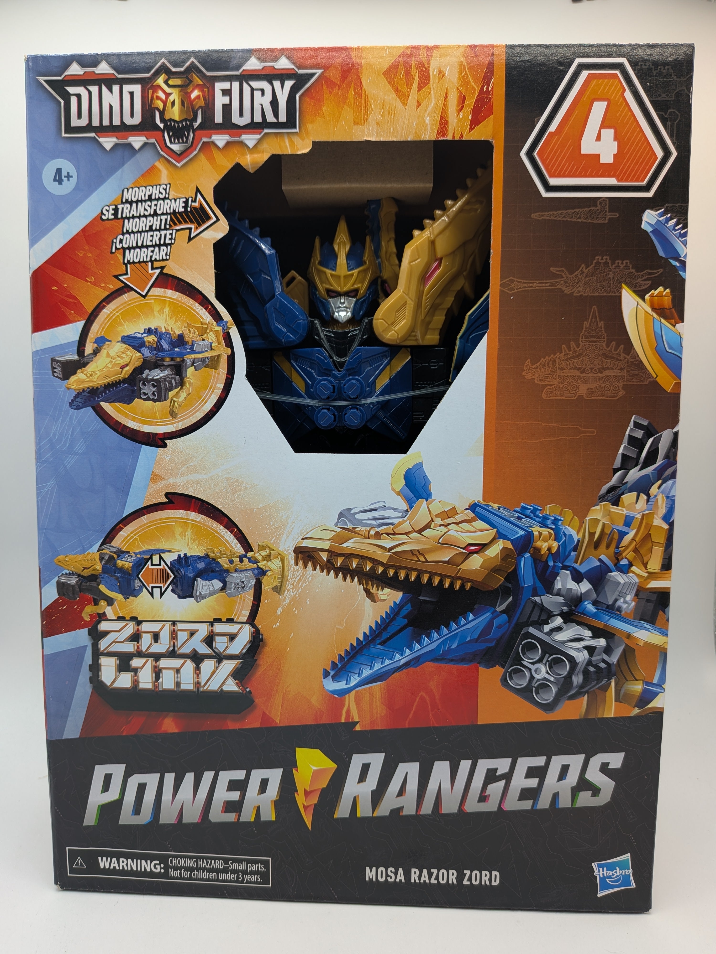 Hasbro 2021 Power Rangers Dino Fury Mosa Razor Zord