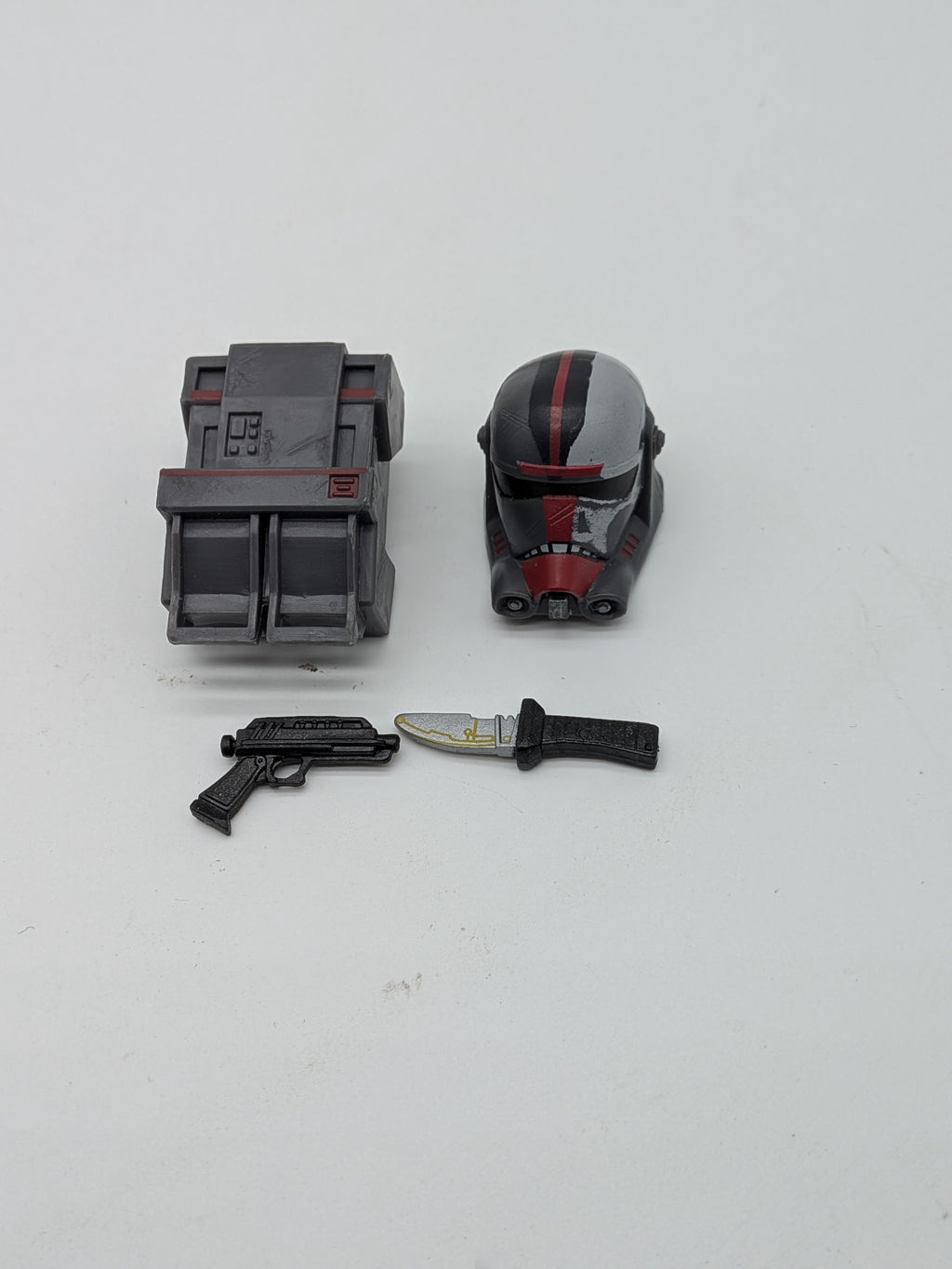 Hasbro 2021 Star Wars The Black Series Hunter (Bad Batch) - Loose (Near Complete)