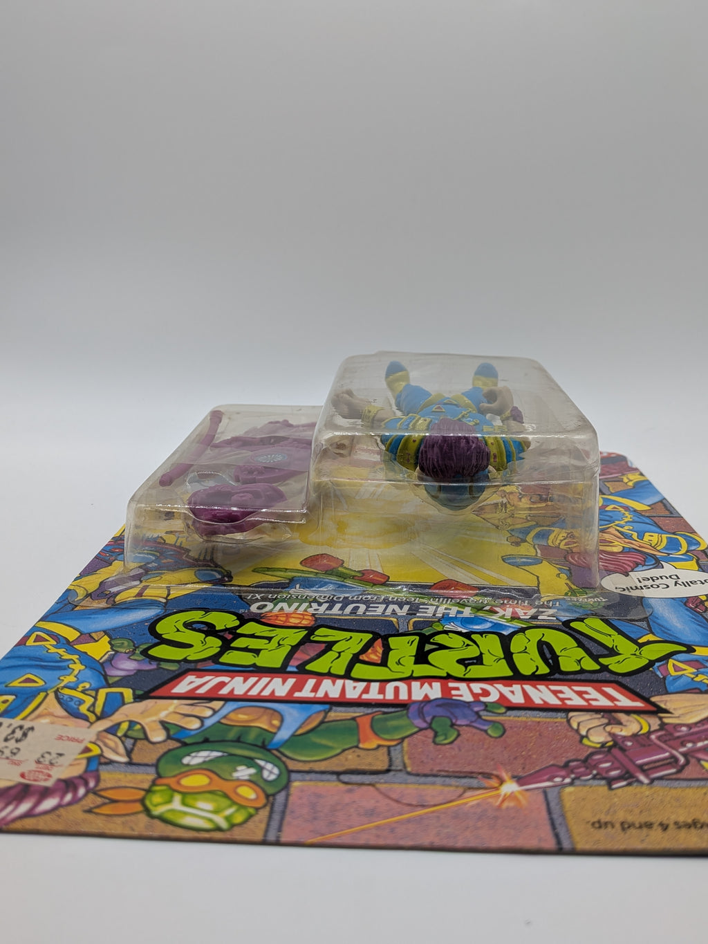 Playmates 1991 Teenage Mutant Ninja Turtles Zak, The Neutrino - New on Card