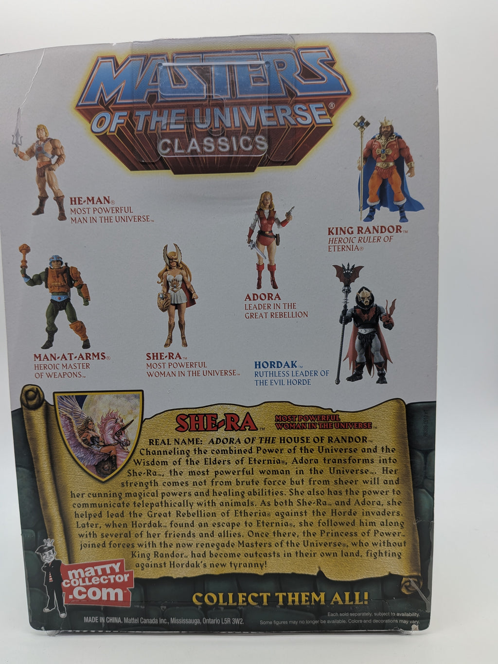 Mattel 2009 Masters of the Universe Classics She-Ra Figure