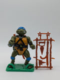 Playmates 1988 Teenage Mutant Ninja Turtles Leonardo Original Hard Head Figure