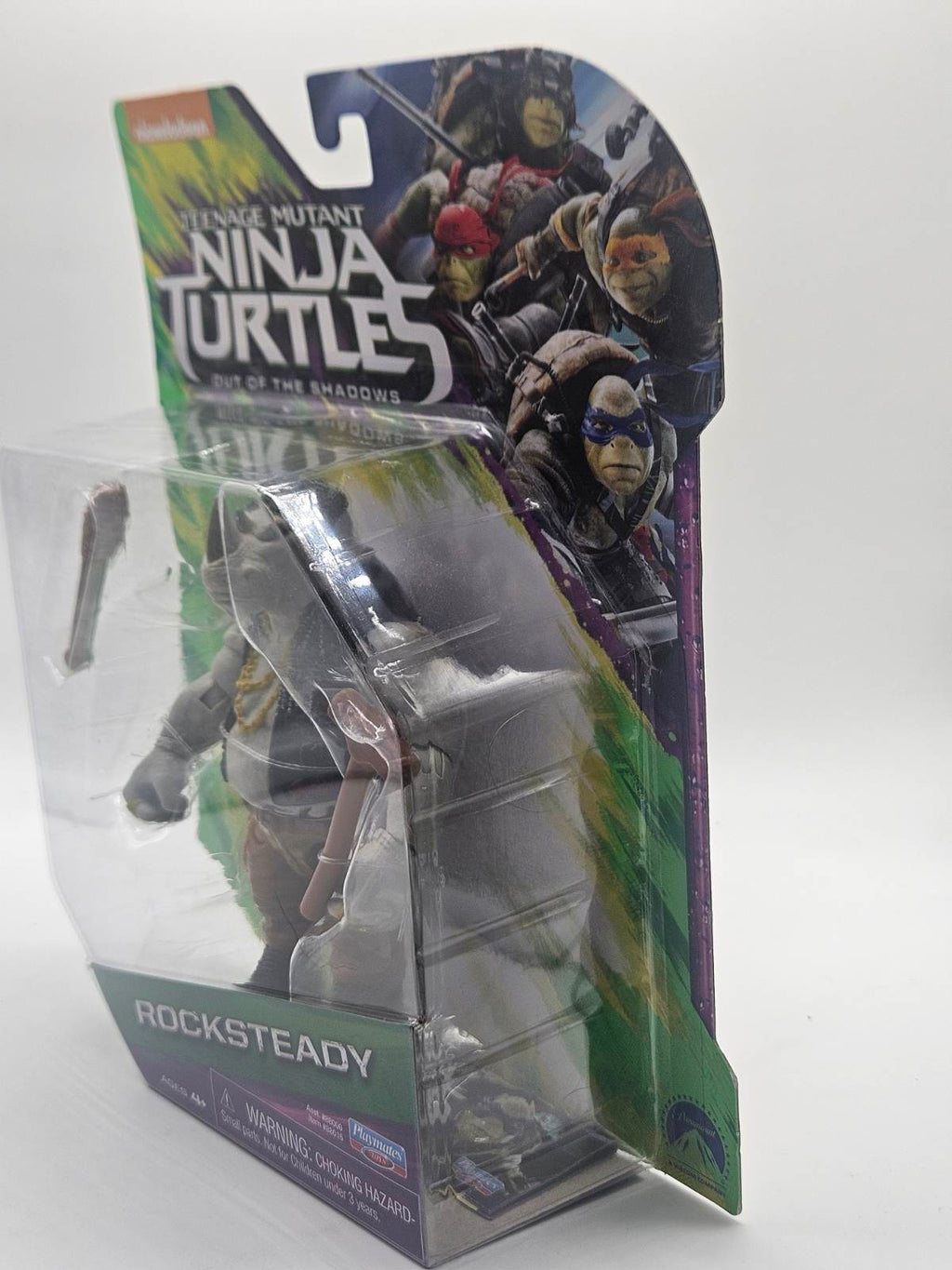 Playmates 2016 Teenage Mutant Ninja Turtles Out of the Shadows Rocksteady