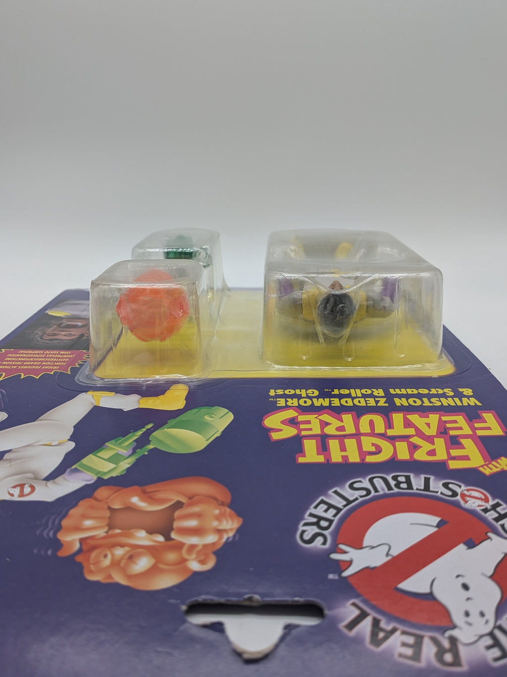 Hasbro 2024 Retro Ghostbusters Fright Features Winston Zeddemore & Scream Roller Ghost