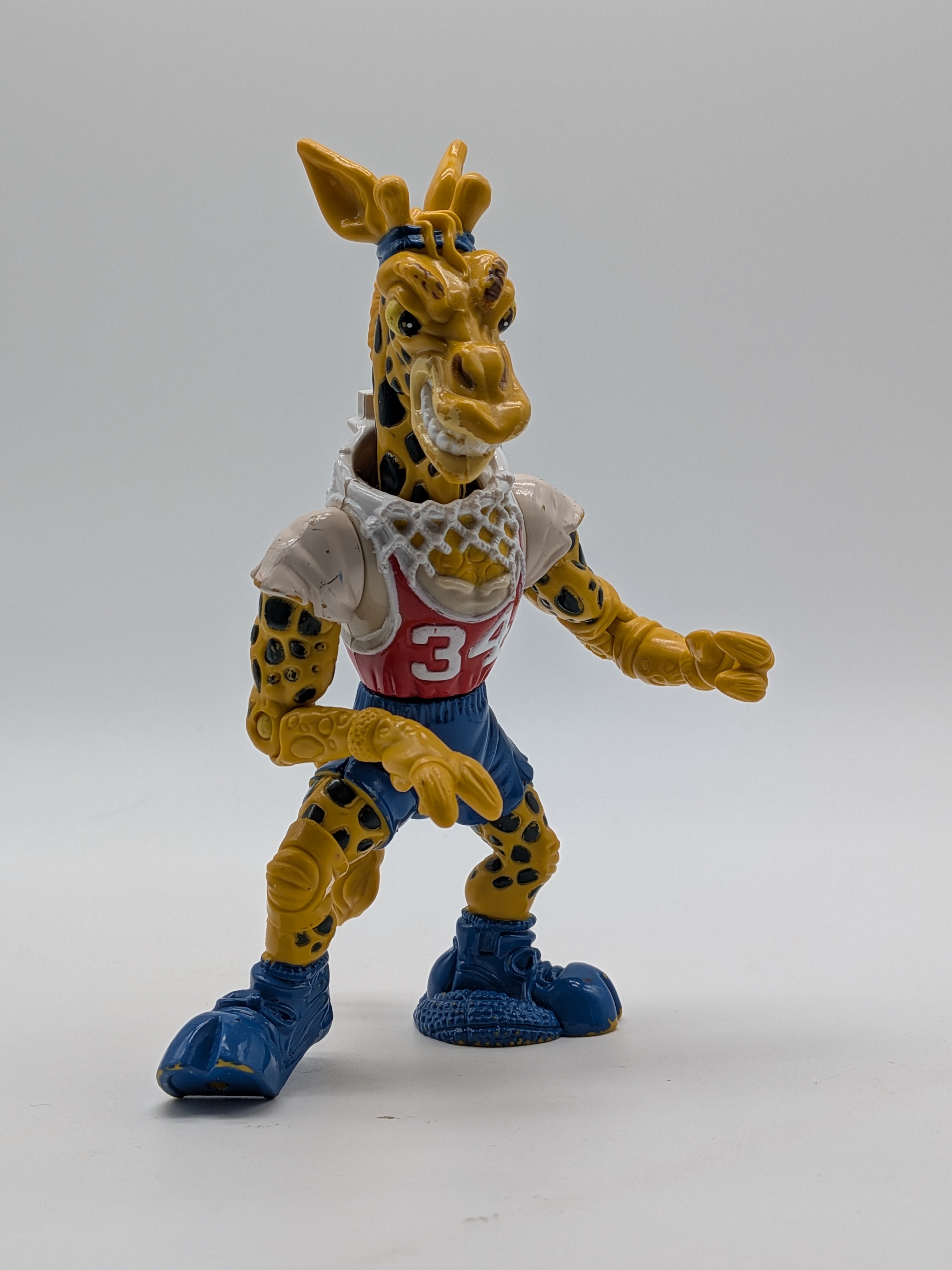 Playmates 1993 Teenage Mutant Ninja Turtles Half Court - Loose