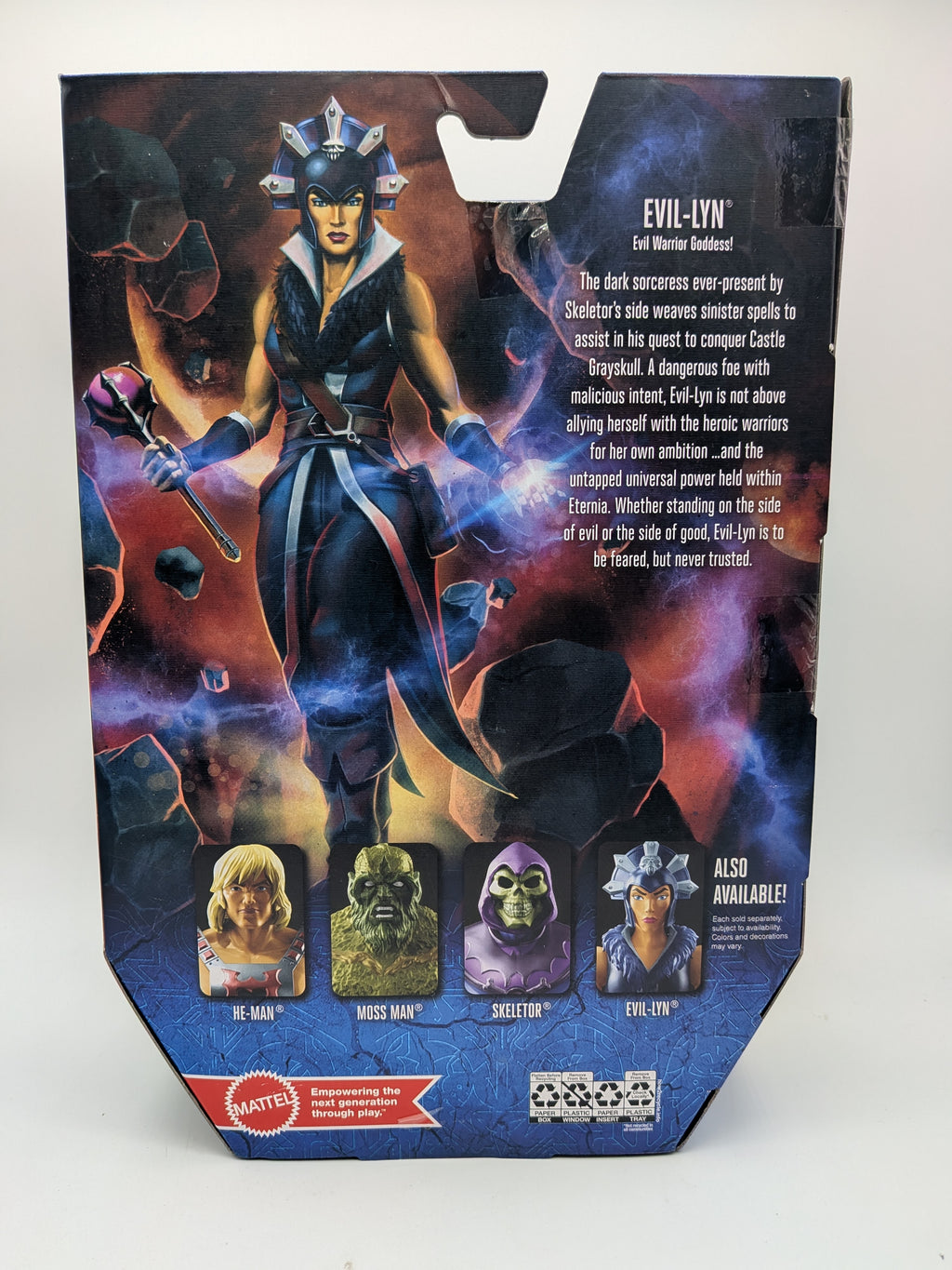 Mattel 2021 Masterverse Masters of the Universe Revelation Evil-Lyn