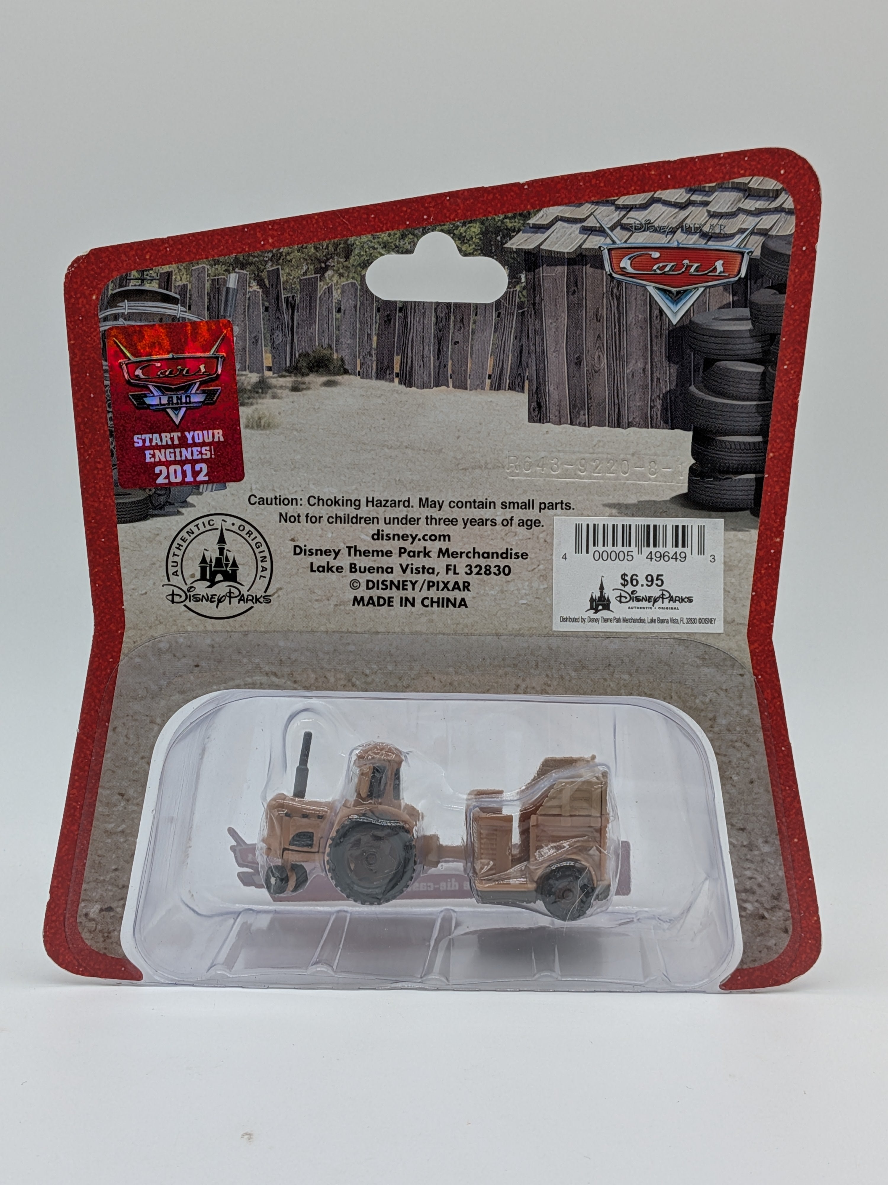 Disney Parks 2012 Disney Pixar Cars Mater's Junkyard Jamboree Die-cast Vehicle