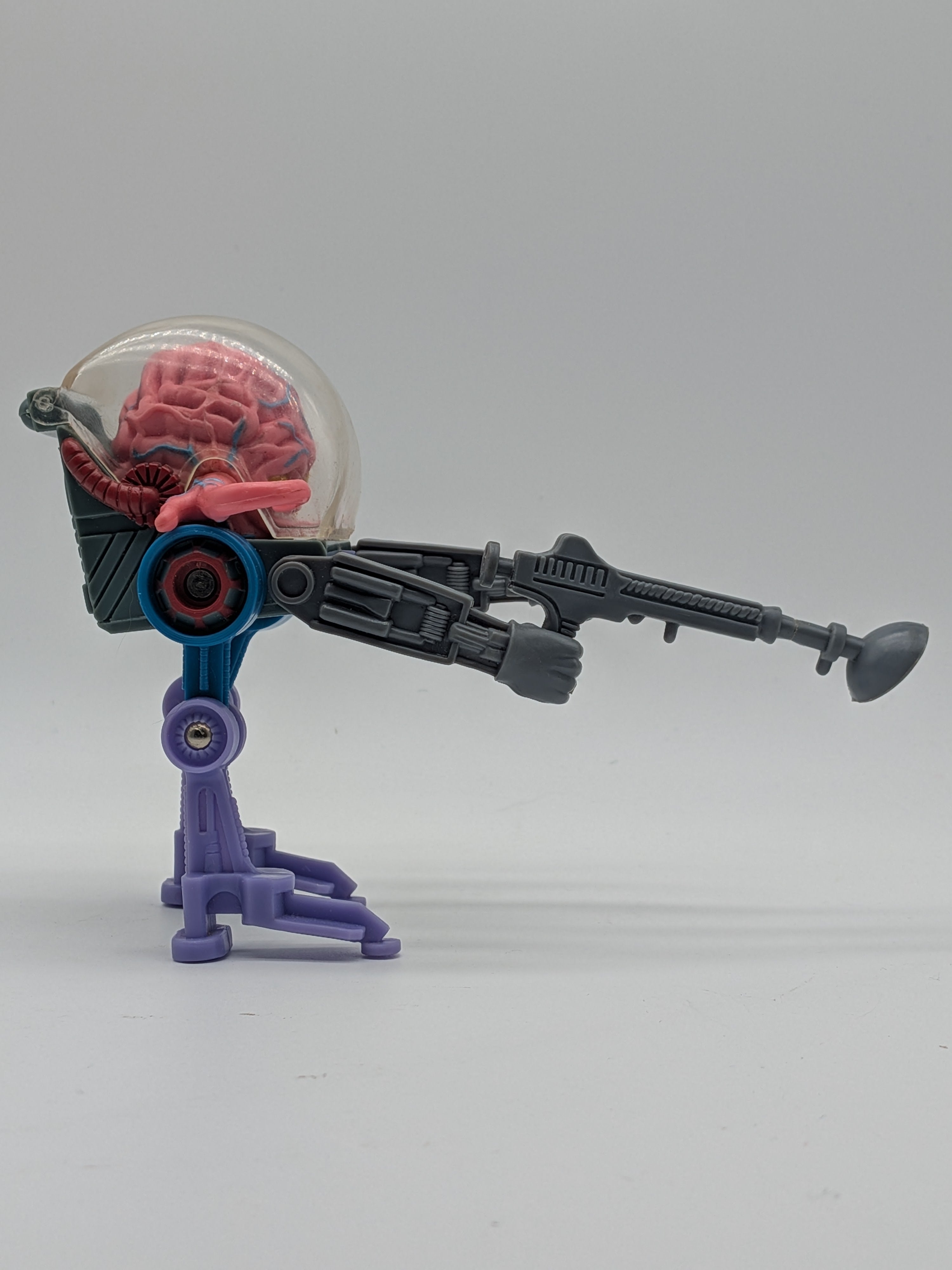 Playmates 1989 Teenage Mutant Ninja Turtles (TMNT) Krang Action Figure (Near Complete)