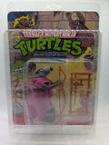 Playmates 1988 Teenage Mutant Ninja Turtles Splinter 10-Back Unpunched Action Figure