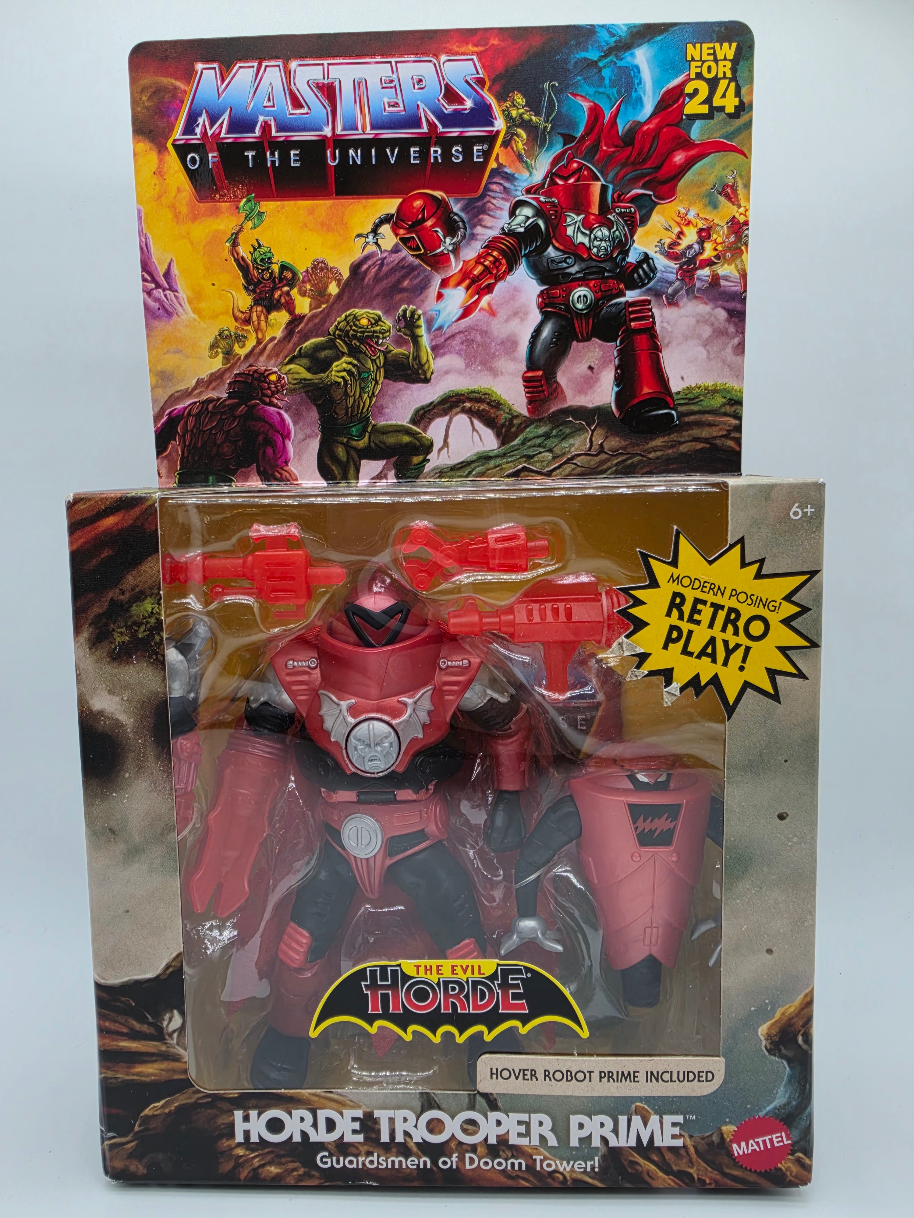 Mattel 2023 Masters of the Universe Origins Horde Trooper Prime