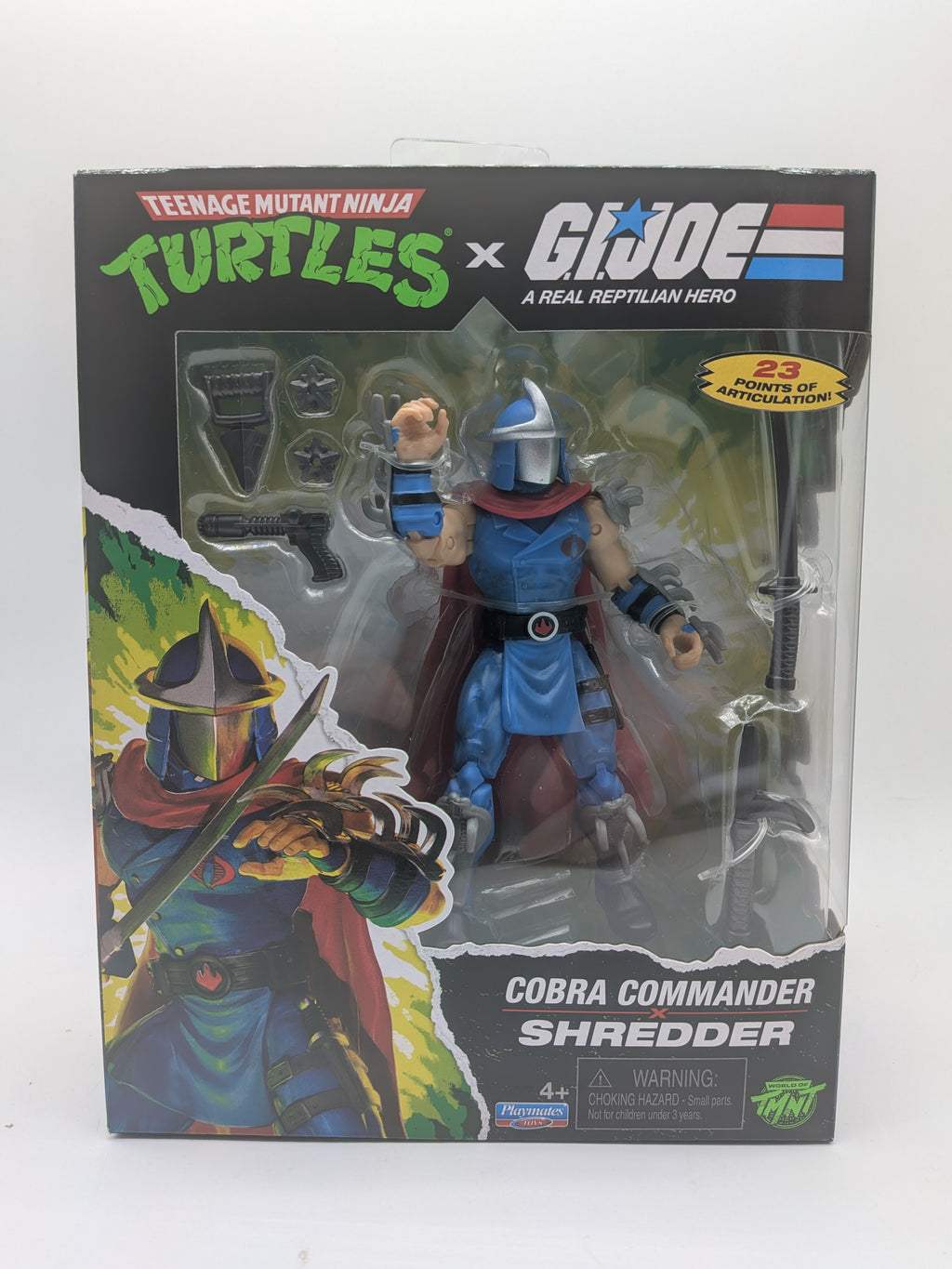 Teenage Mutant Ninja Turtles x G.I. Joe Shredder x Cobra Commander Action Figure