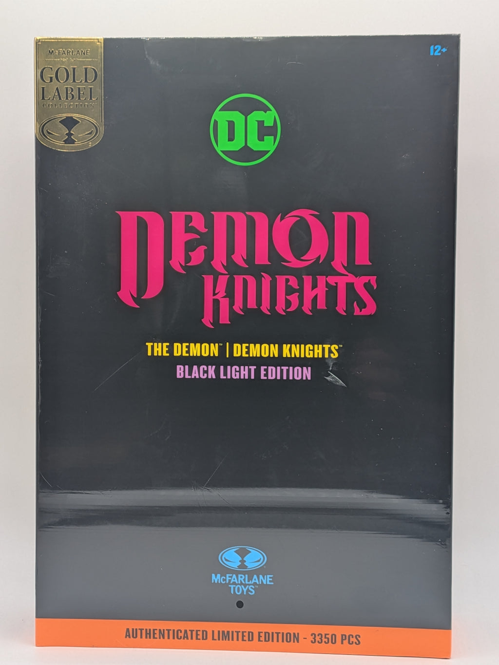 McFarlane 2025 DC Multiverse The Demon (Demon Knights) Black Light Edition