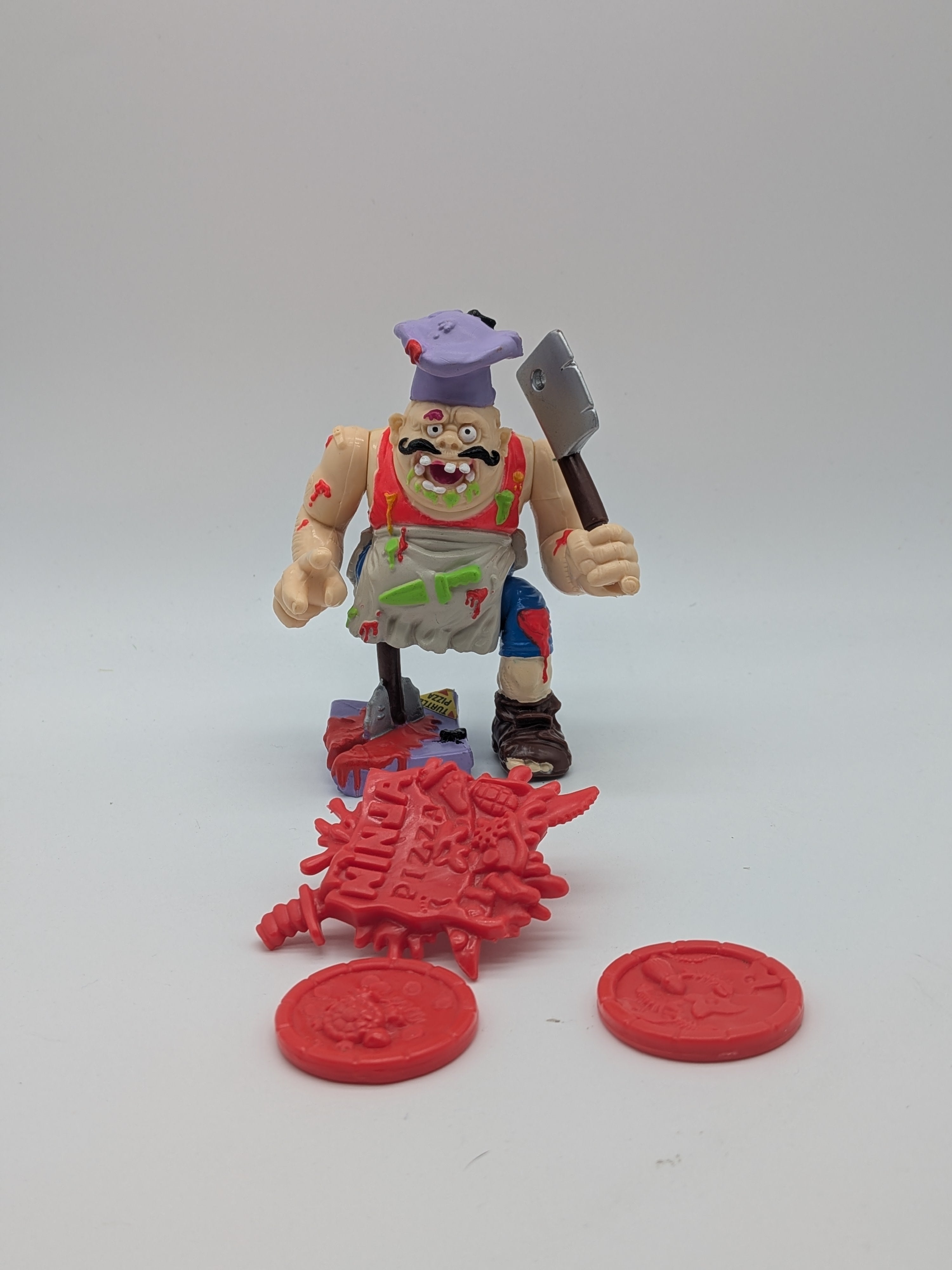 Playmates 1990 TMNT Pizzaface – Complete Loose Action Figure