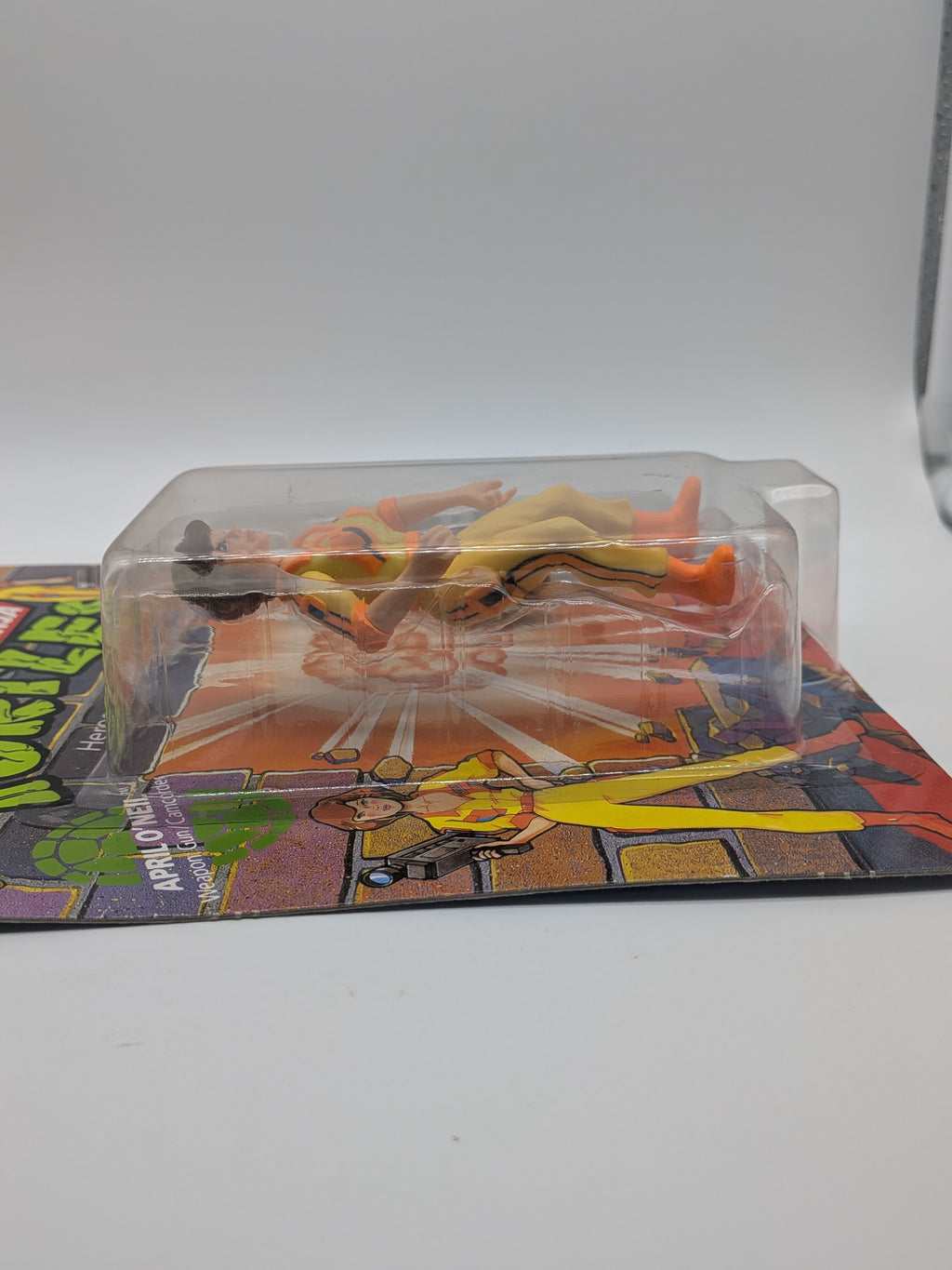 Playmates 1990 Teenage Mutant Ninja Turtles April O'Neil - Sealed and Unpunched