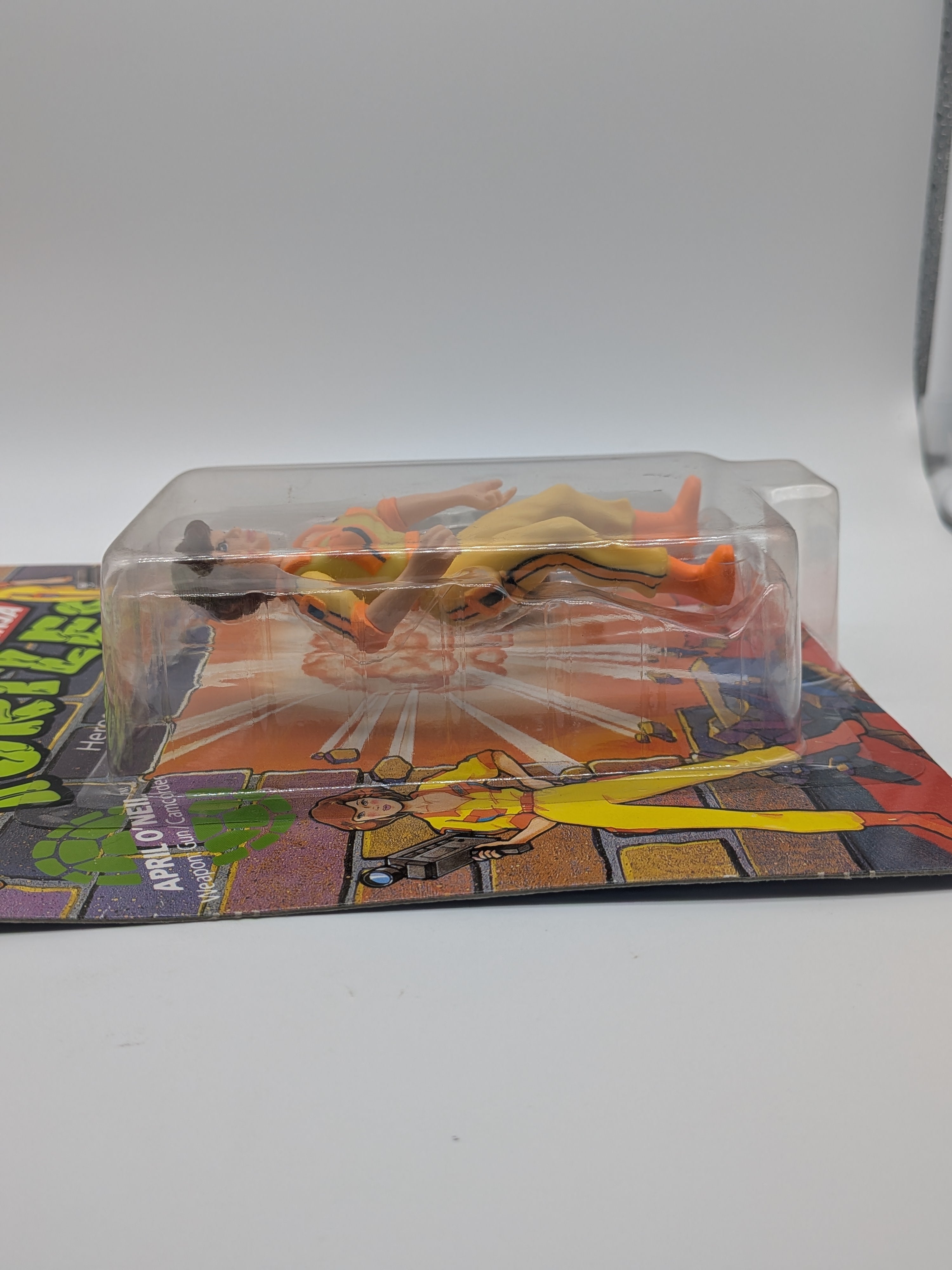 Playmates 1990 Teenage Mutant Ninja Turtles April O'Neil - Sealed and Unpunched