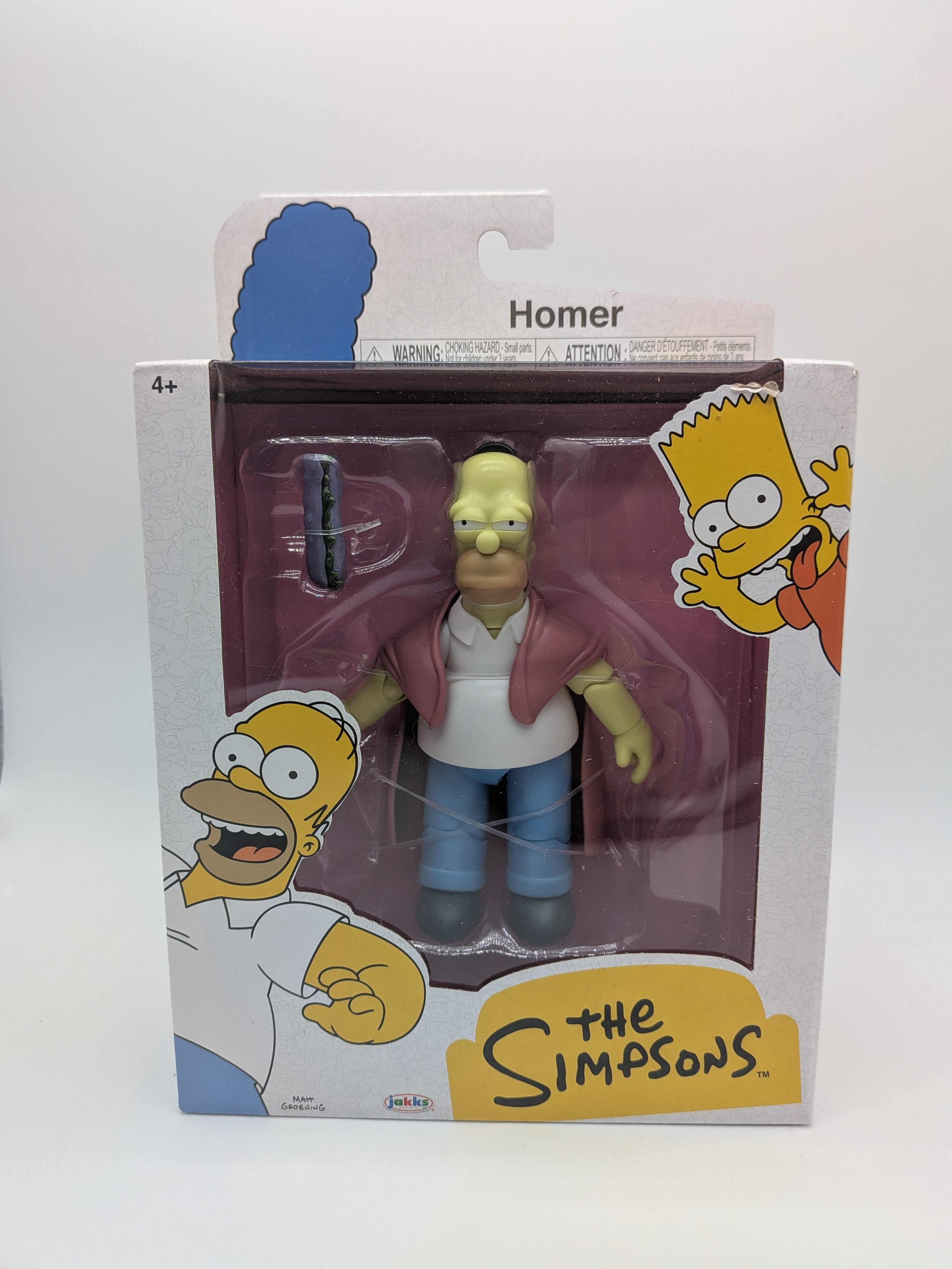 Jakks Pacific 2025 The Simpsons Sick Homer Simpson
