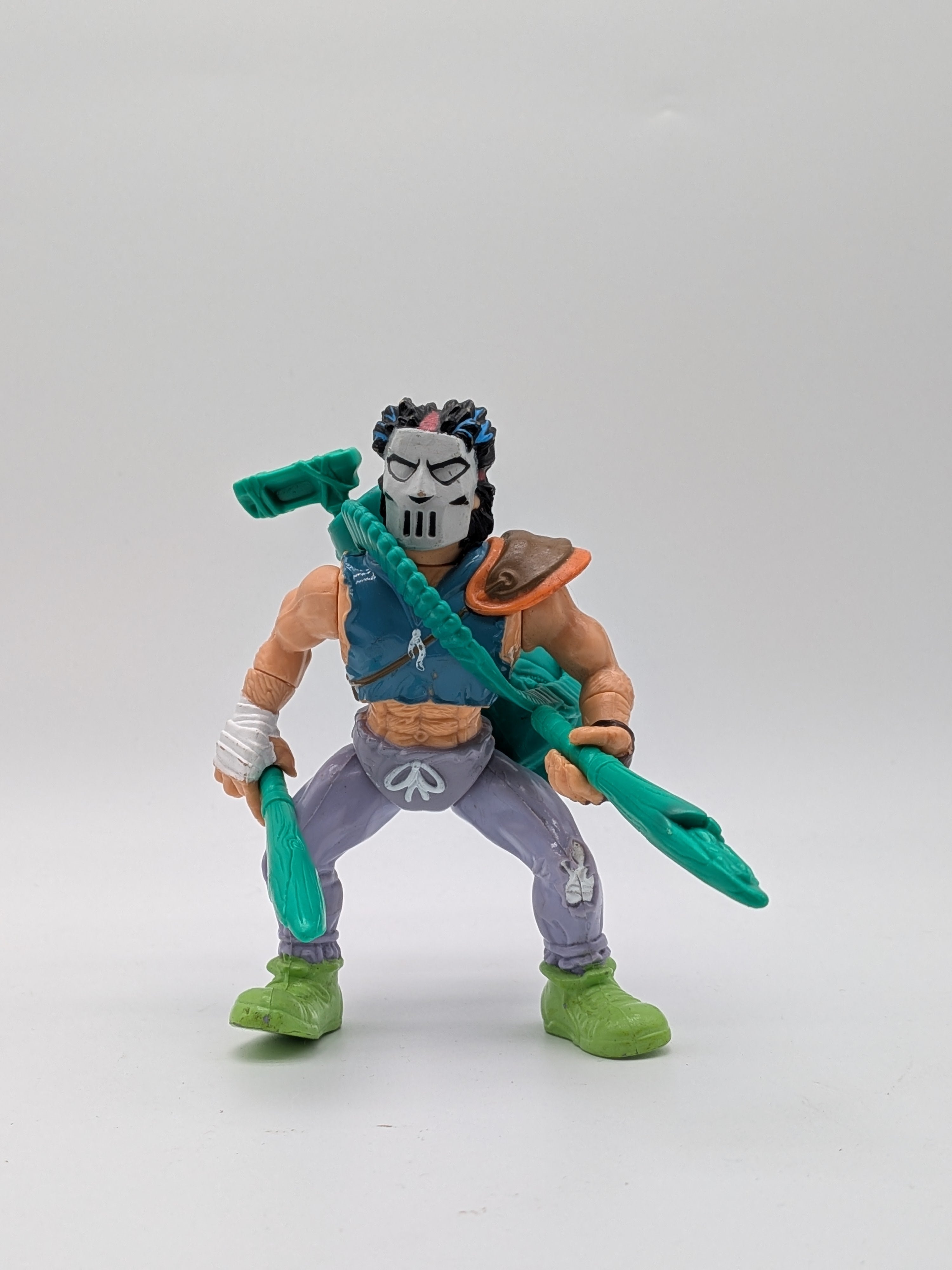 Playmates 1989 Teenage Mutant Ninja Turtles Casey Jones Figure