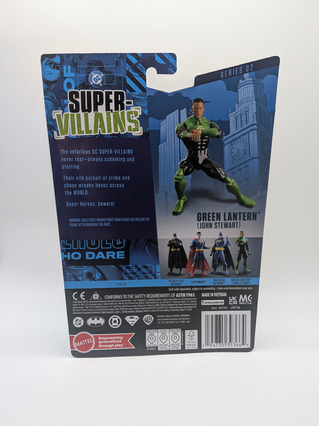 Mattel 2026 DC Premier Green Lantern (John Stewart) Wave 2 6 1/2" Figure