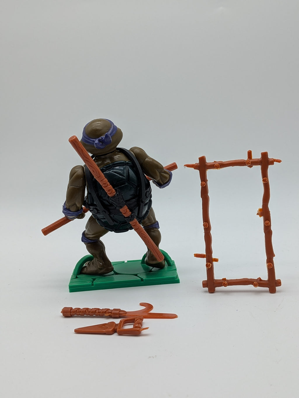 1988 Original Playmates Teenage Mutant Ninja Turtles - Donatello (Hard Head)