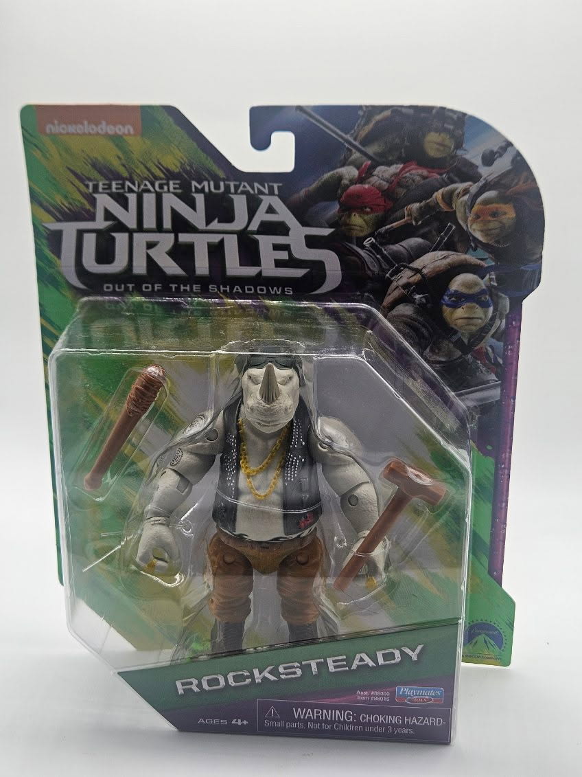 Playmates 2016 Teenage Mutant Ninja Turtles Out of the Shadows Rocksteady
