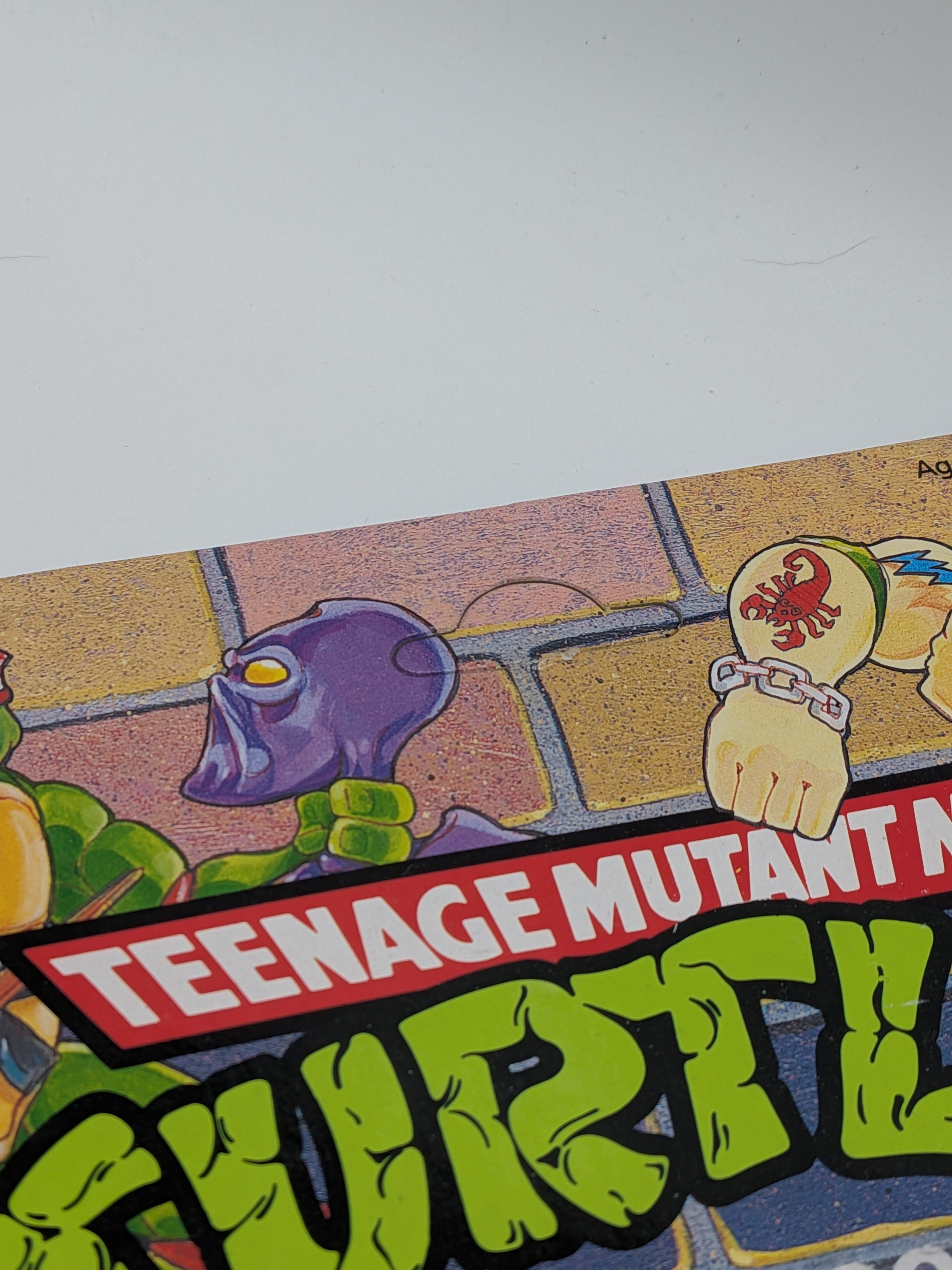 Playmates 1991 Teenage Mutant Ninja Turtles Tattoo - New on Card