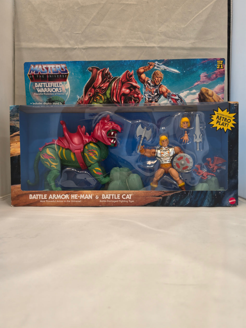 Mattel 2021 Masters of the Universe Origins Battlefield Warriors