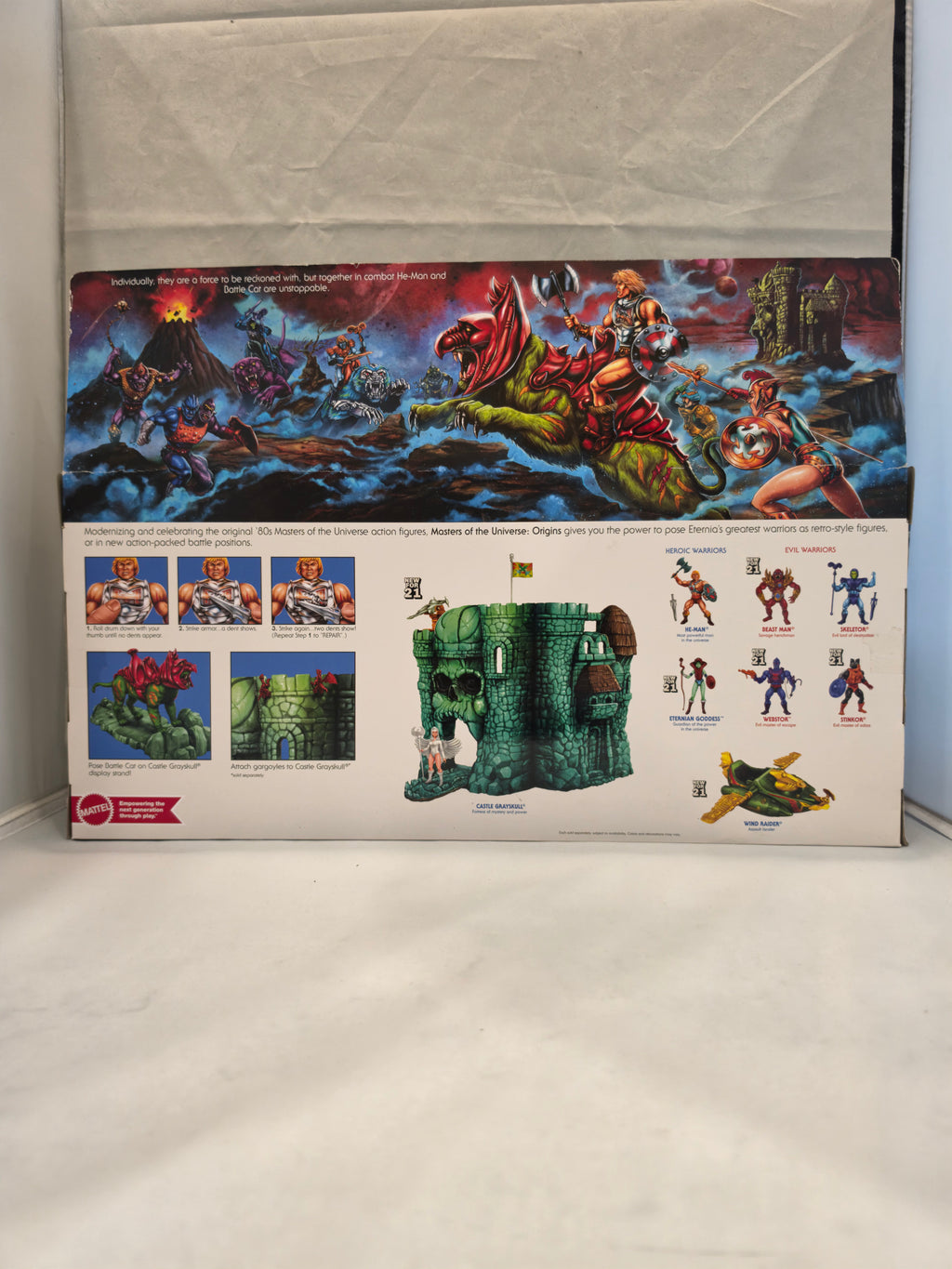Mattel 2021 Masters of the Universe Origins Battlefield Warriors