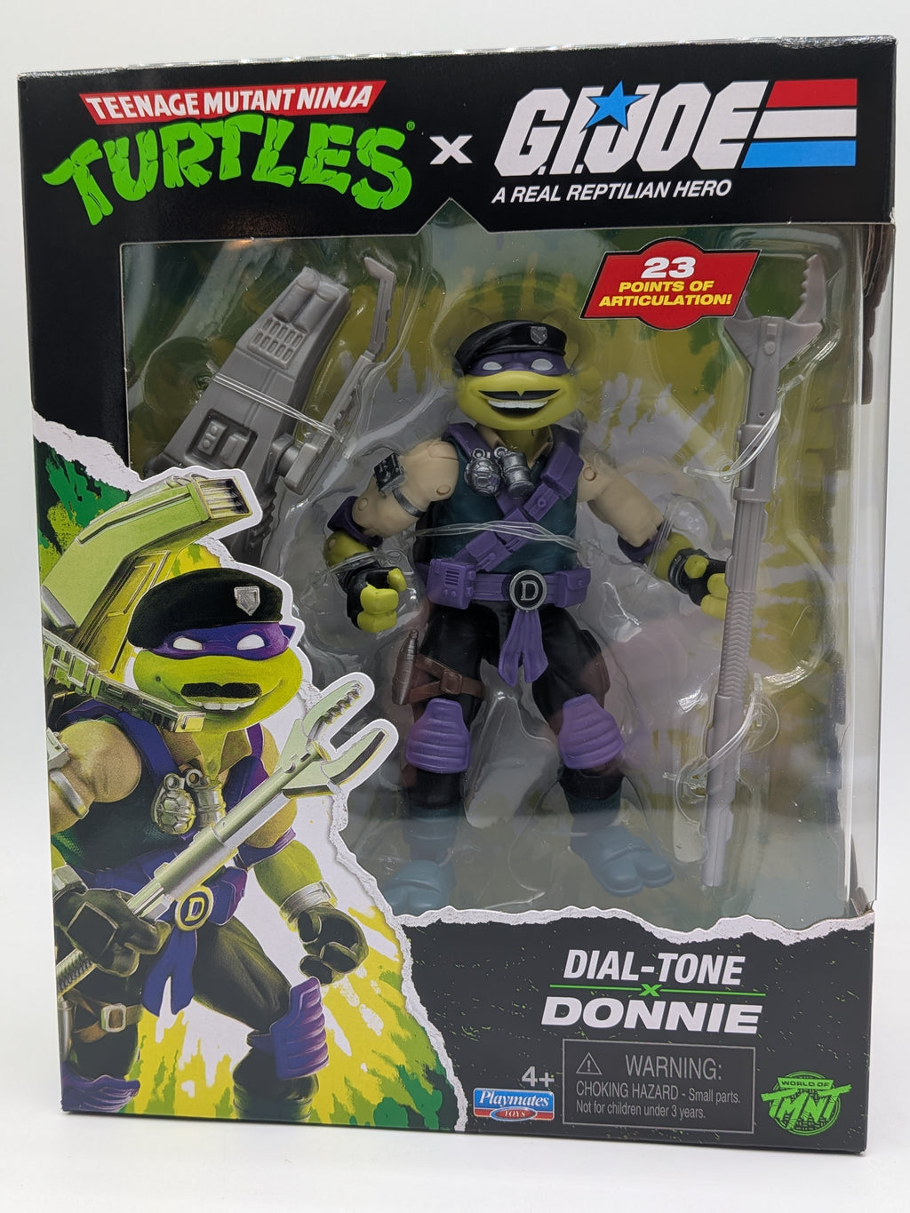 Teenage Mutant Ninja Turtles x G.I. Joe Donnie x Dial-tone Action Figure