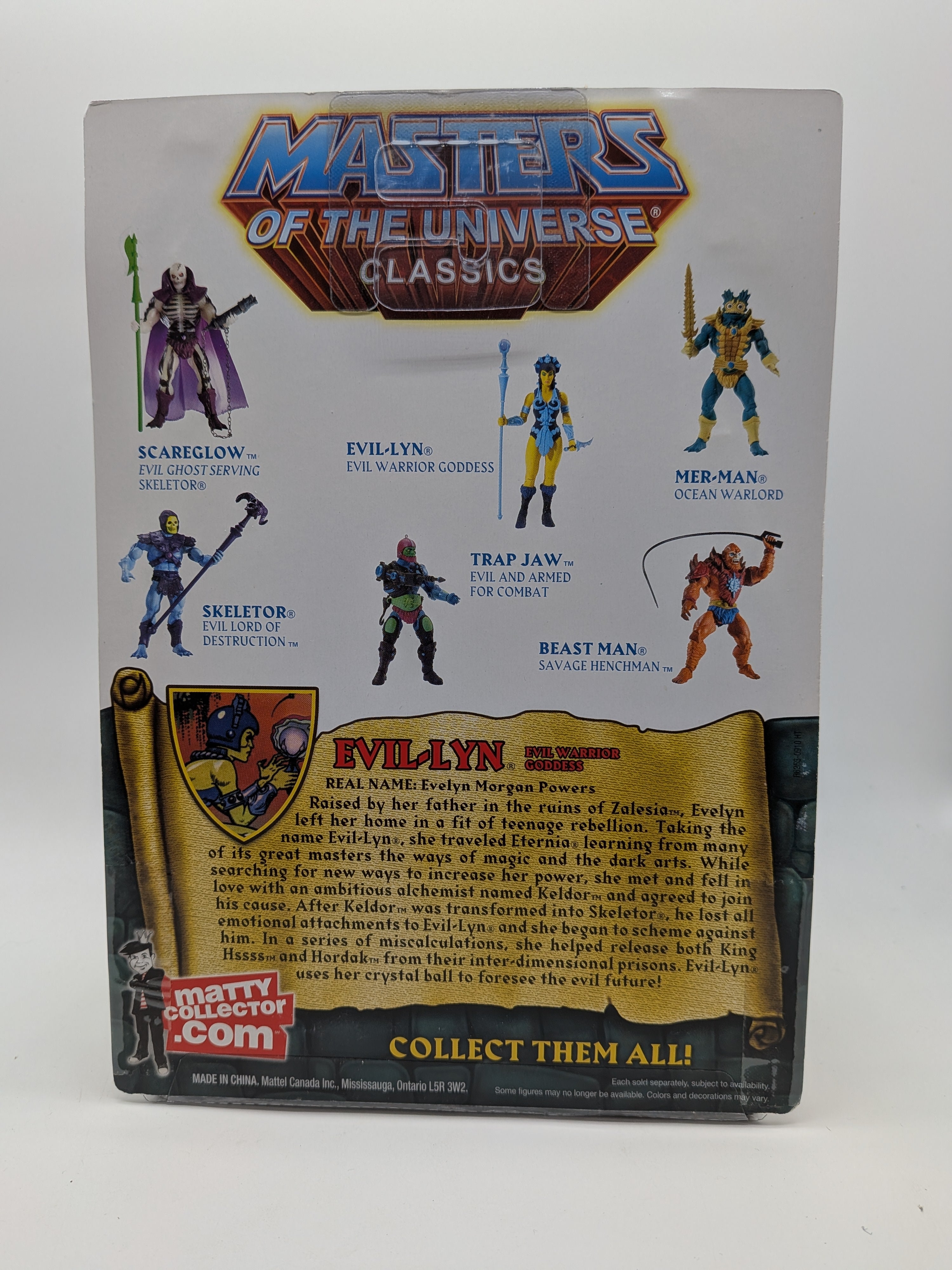Mattel 2010 Masters of the Universe Classics Evil-Lyn Action Figure
