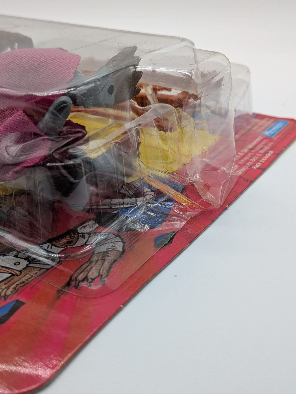 Playmates 1988 Teenage Mutant Ninja Turtles Splinter 10-Back Unpunched Action Figure