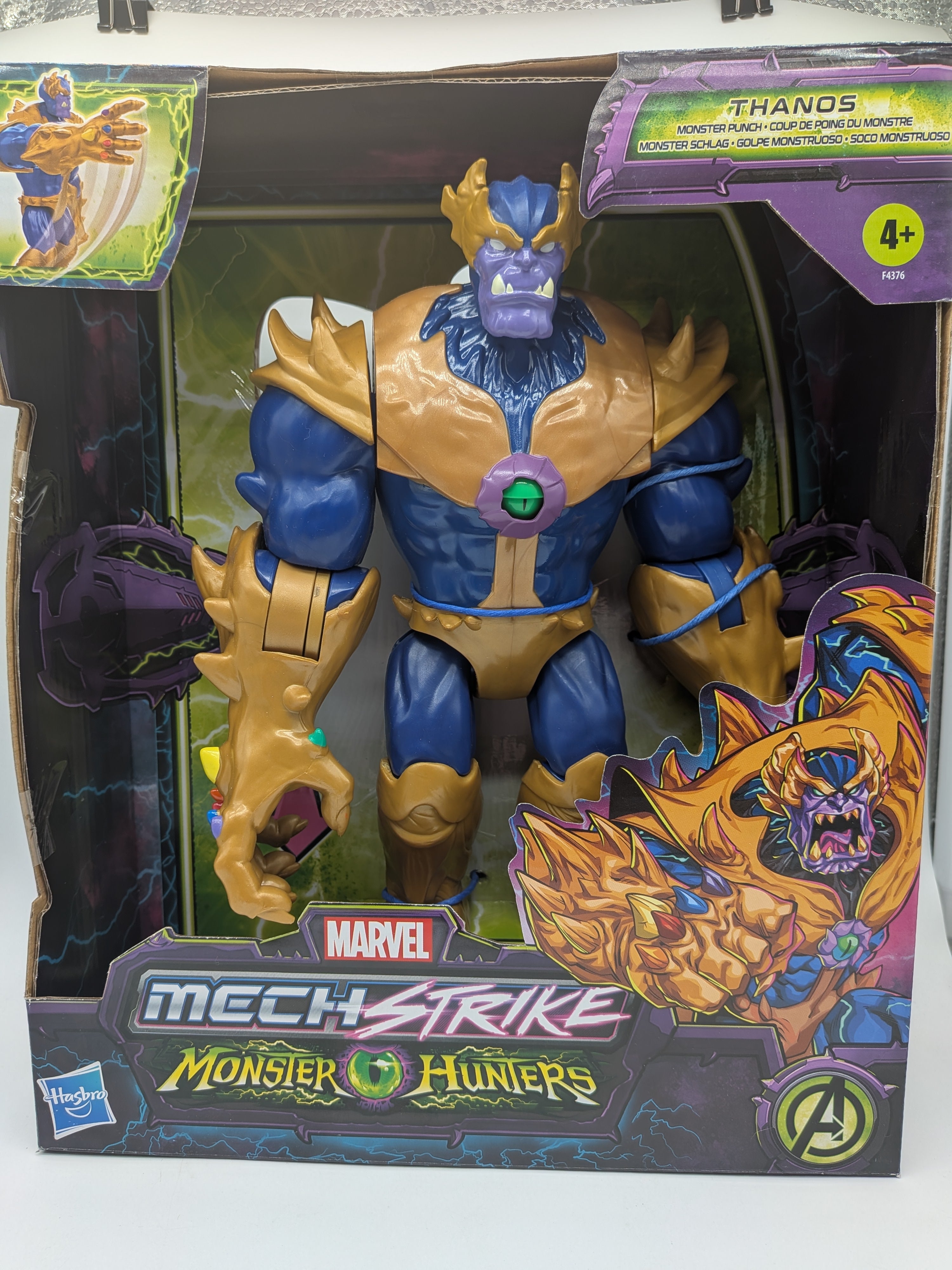Hasbro 2022 Marvel Mech Strike Monster Hunters Thanos Action Figure