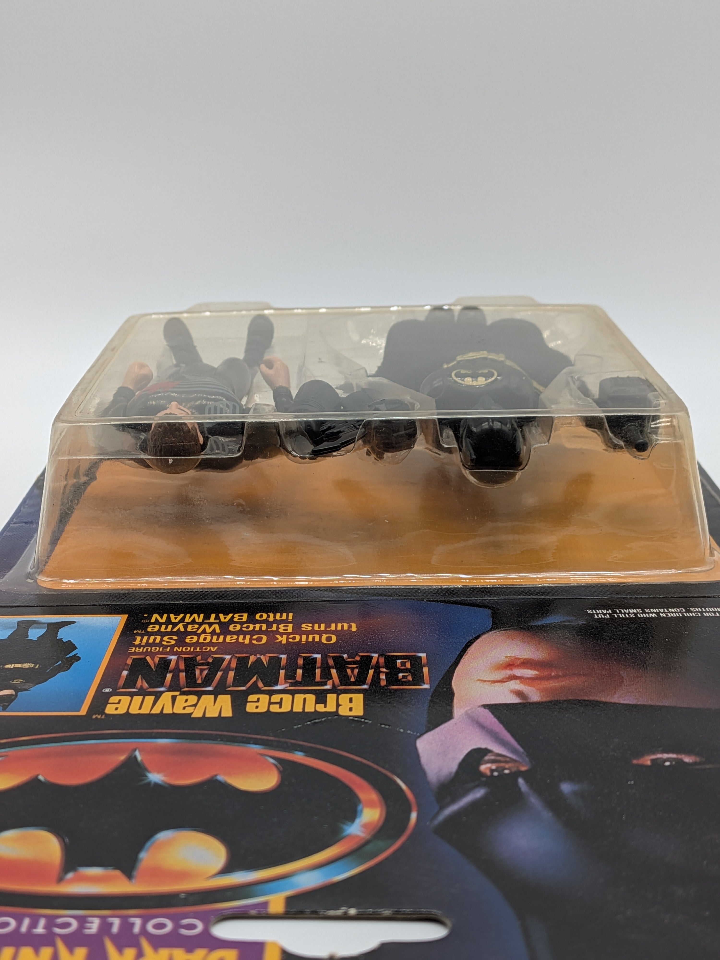 Kenner 1990 The Dark Knight Collection Bruce Wayne Batman - Sealed on Card
