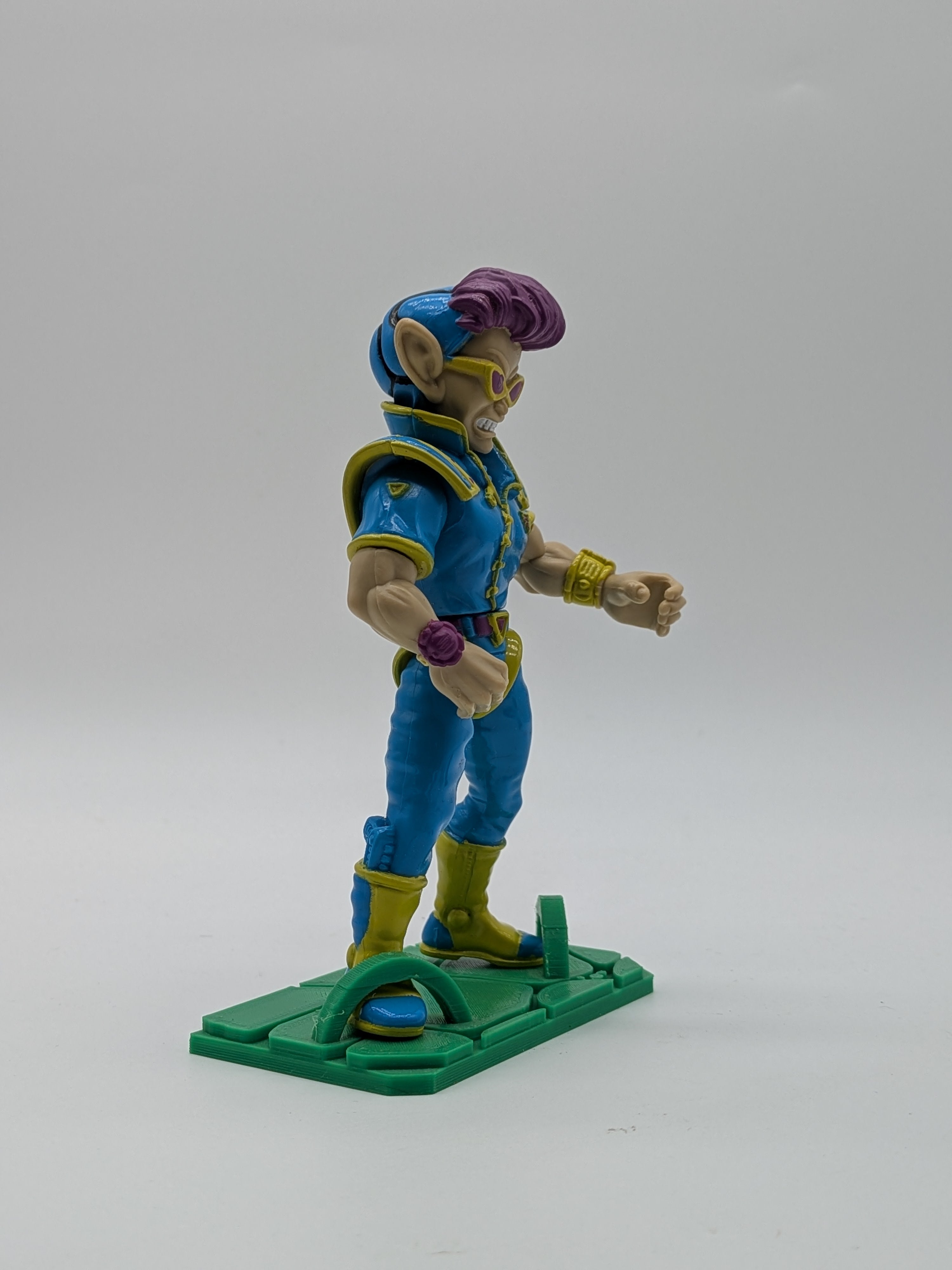 1991 Playmates TMNT "Zak the Neutrino" – Complete Vintage Action Figure