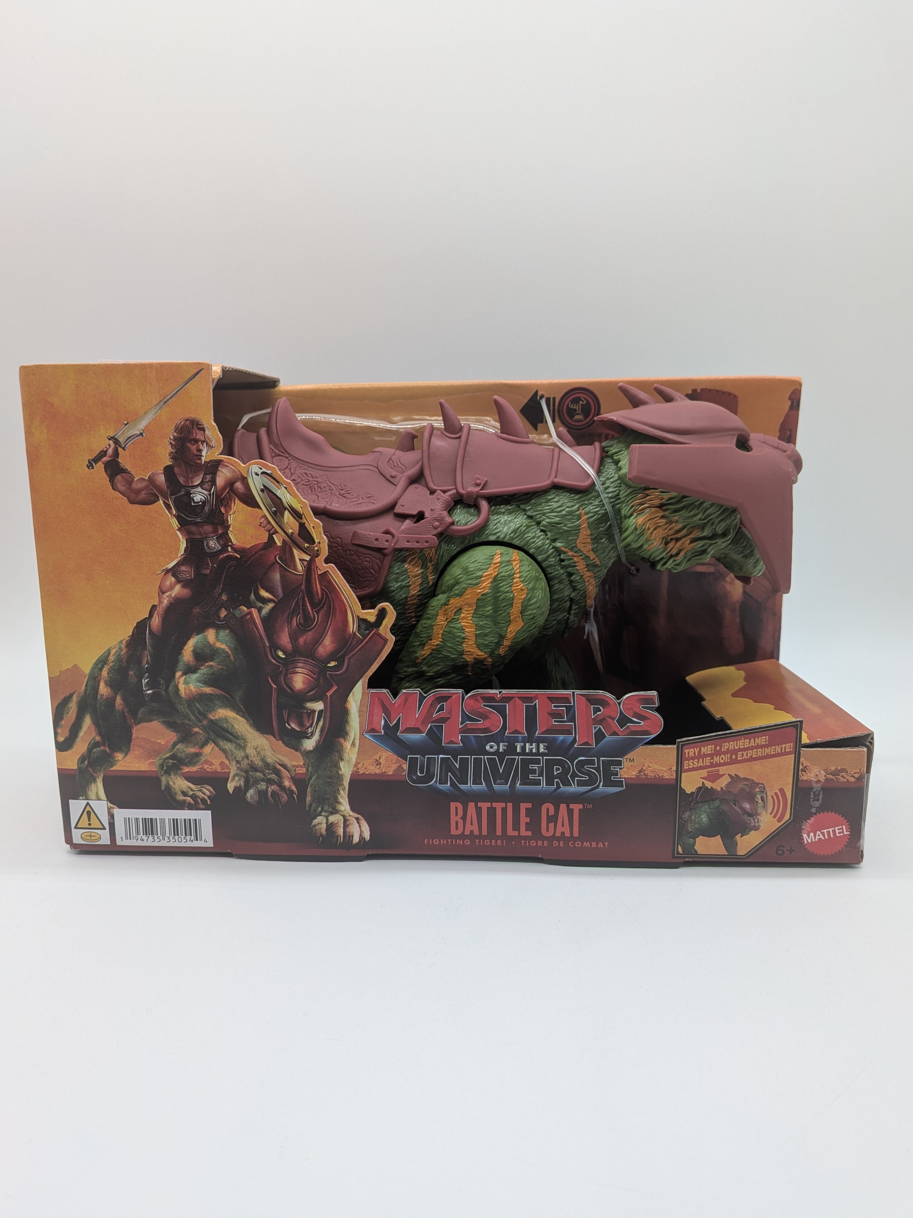 Masters of the Universe 2026 Kid Core Battle Cat Figure with Chomp & Roar Action