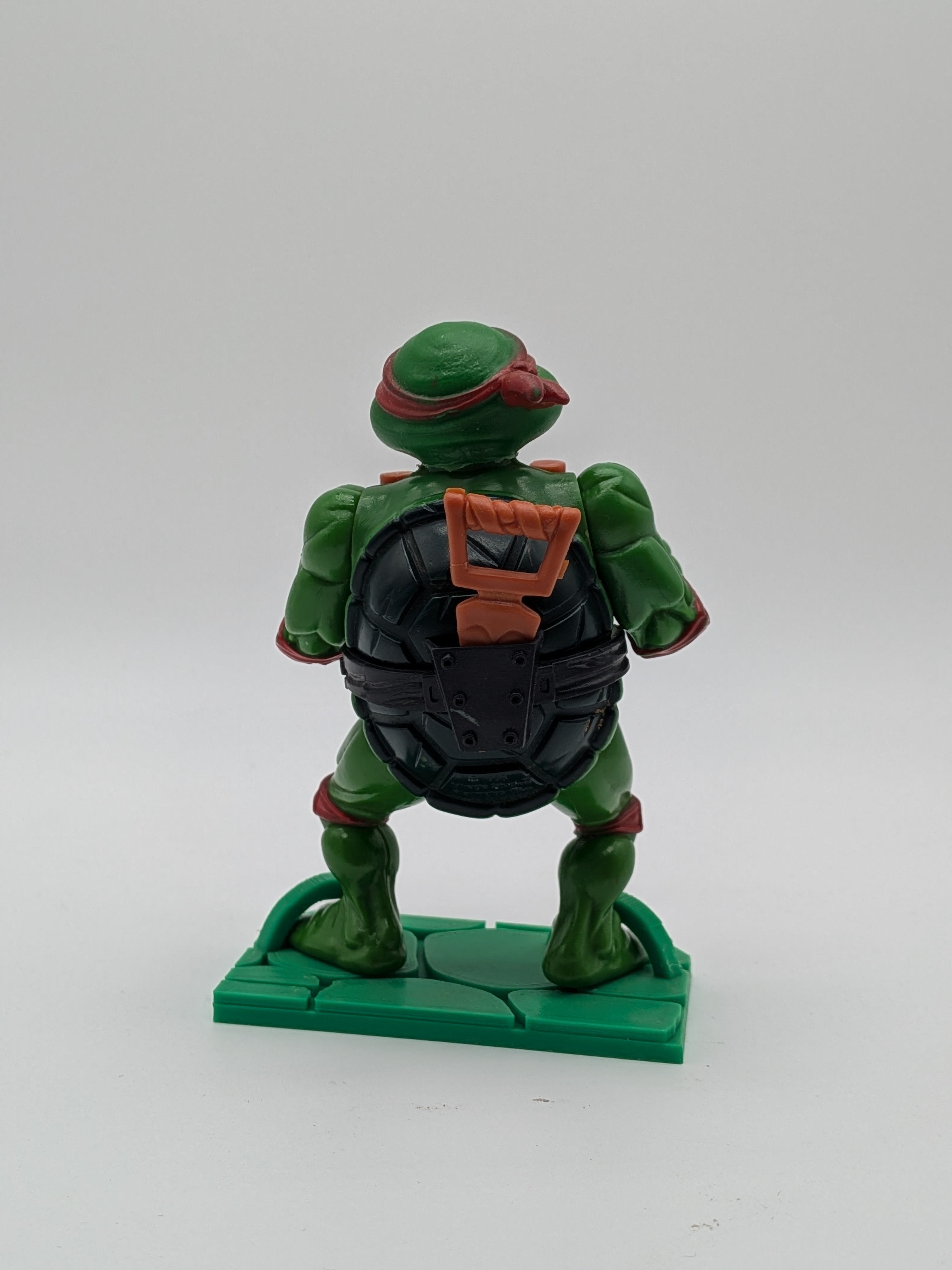 Vintage 1988 Playmates TMNT Raphael Action Figure (Soft Head variant) - Loose