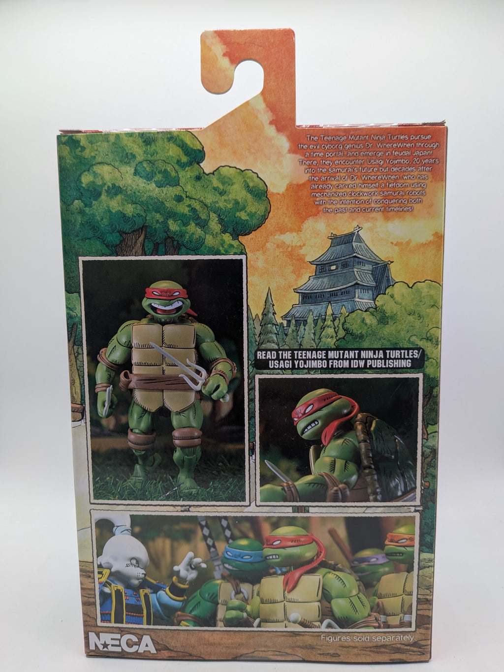 NECA 2023 Teenage Mutant Ninja Turtles x Usagi Yojimbo Raphael