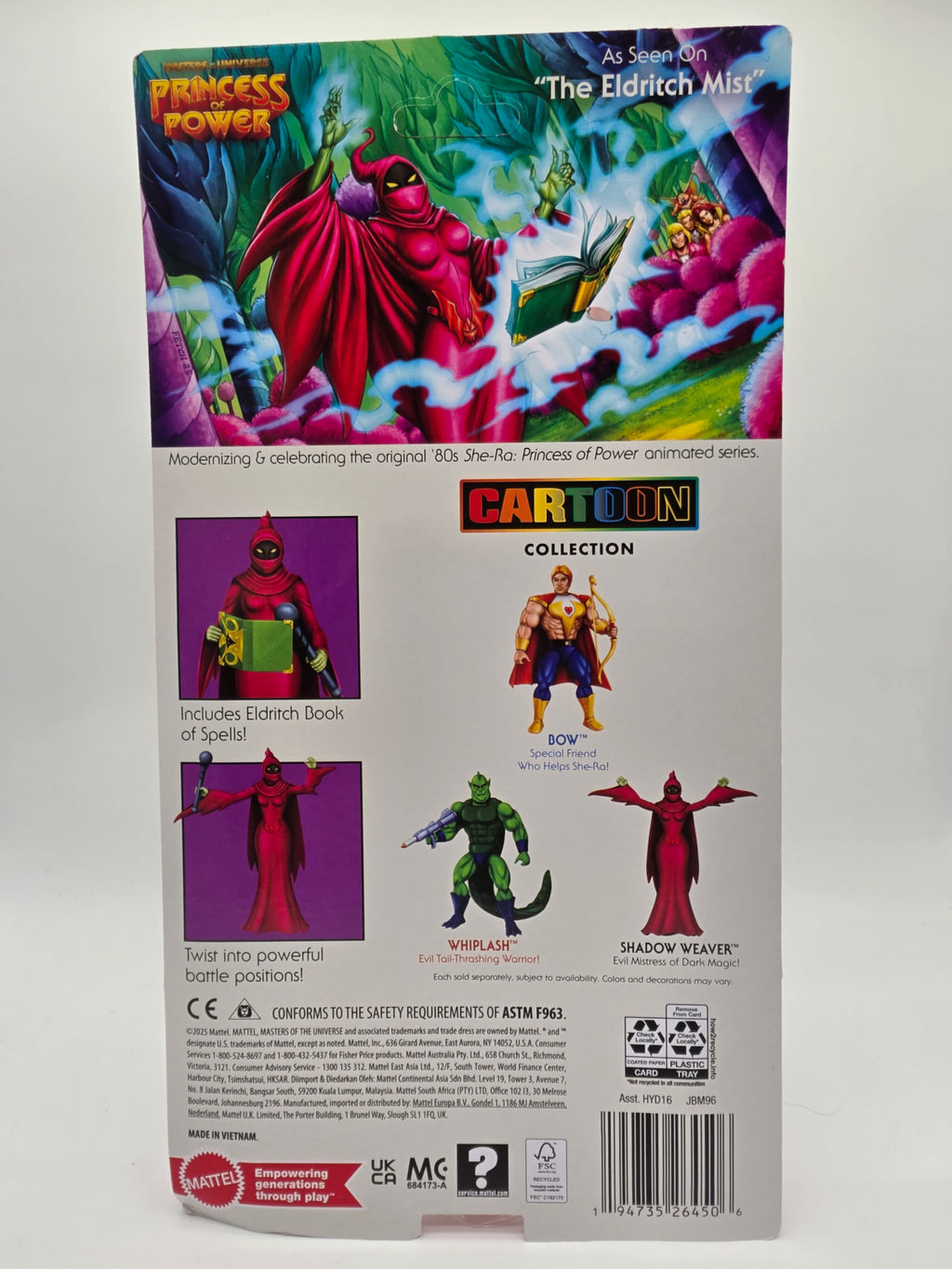 Mattel 2025 He-Man and the Masters of the Universe Shadow Weaver