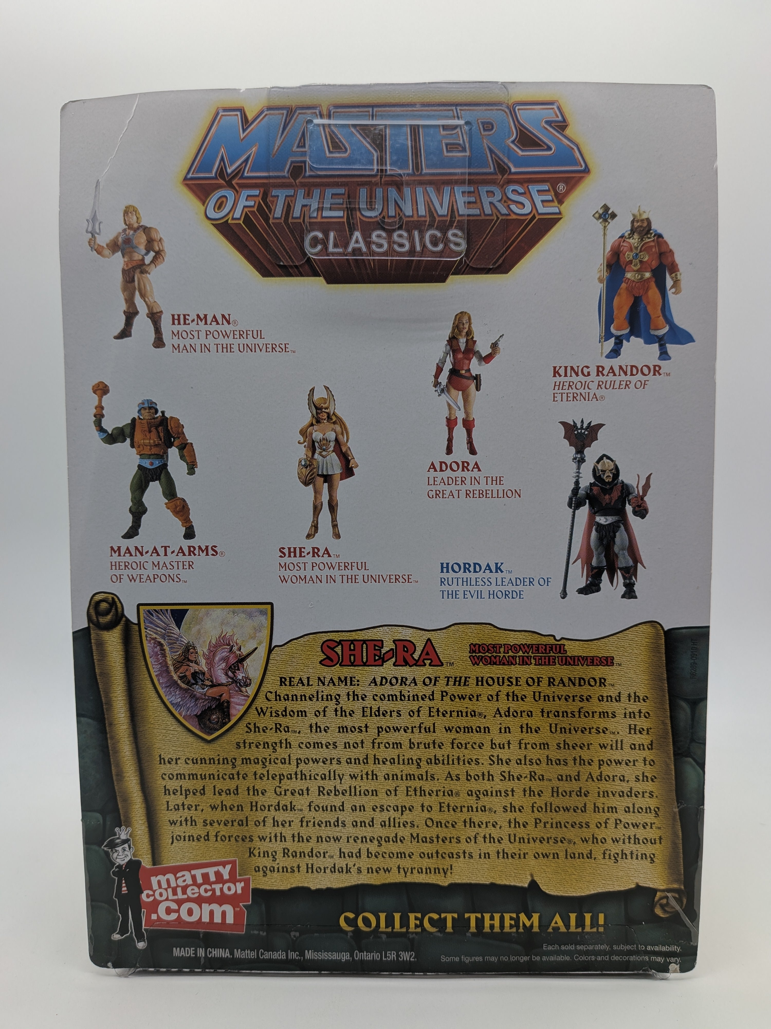 Mattel 2009 Masters of the Universe Classics She-Ra Figure