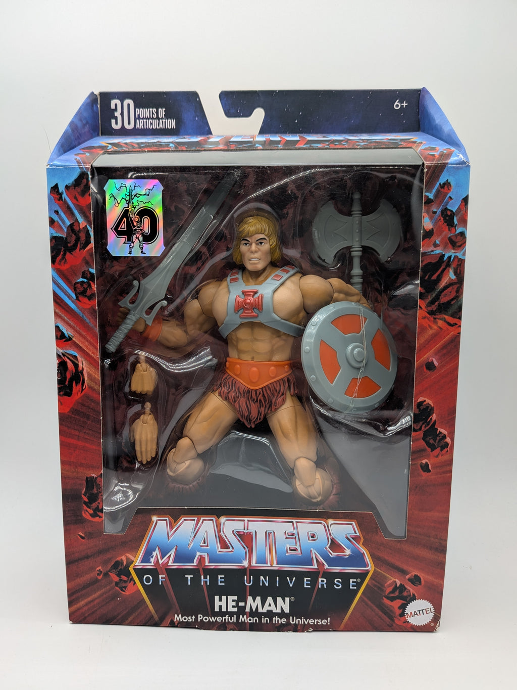 Mattel 2022 Masterverse 40th Anniversary He-Man