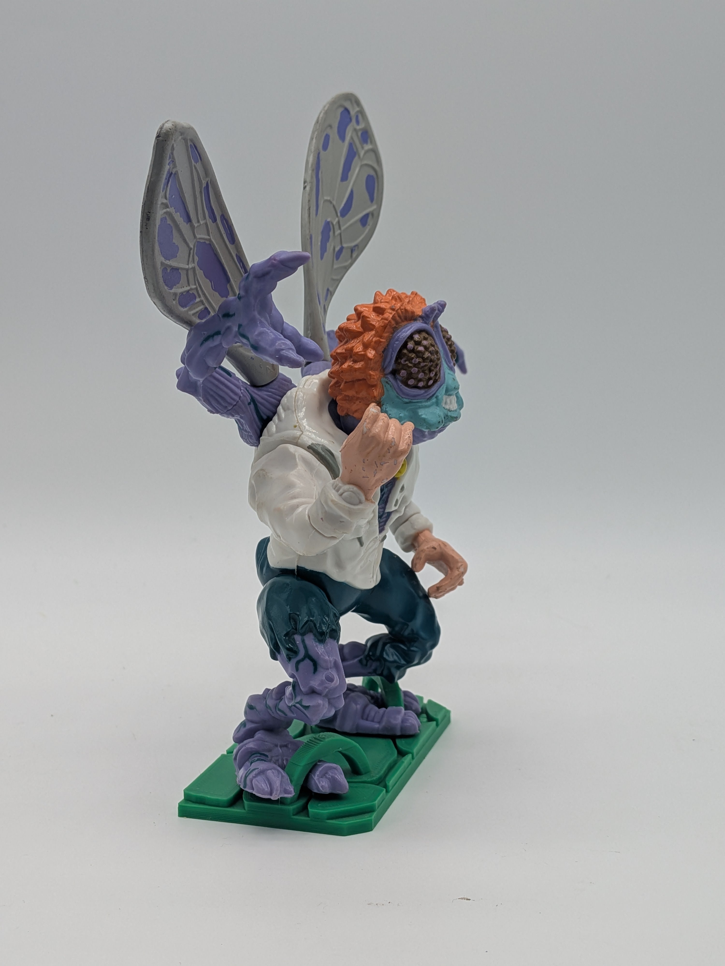 Playmates 1989 Teenage Mutant Ninja Turtles Baxter Stockman - Loose (Complete)
