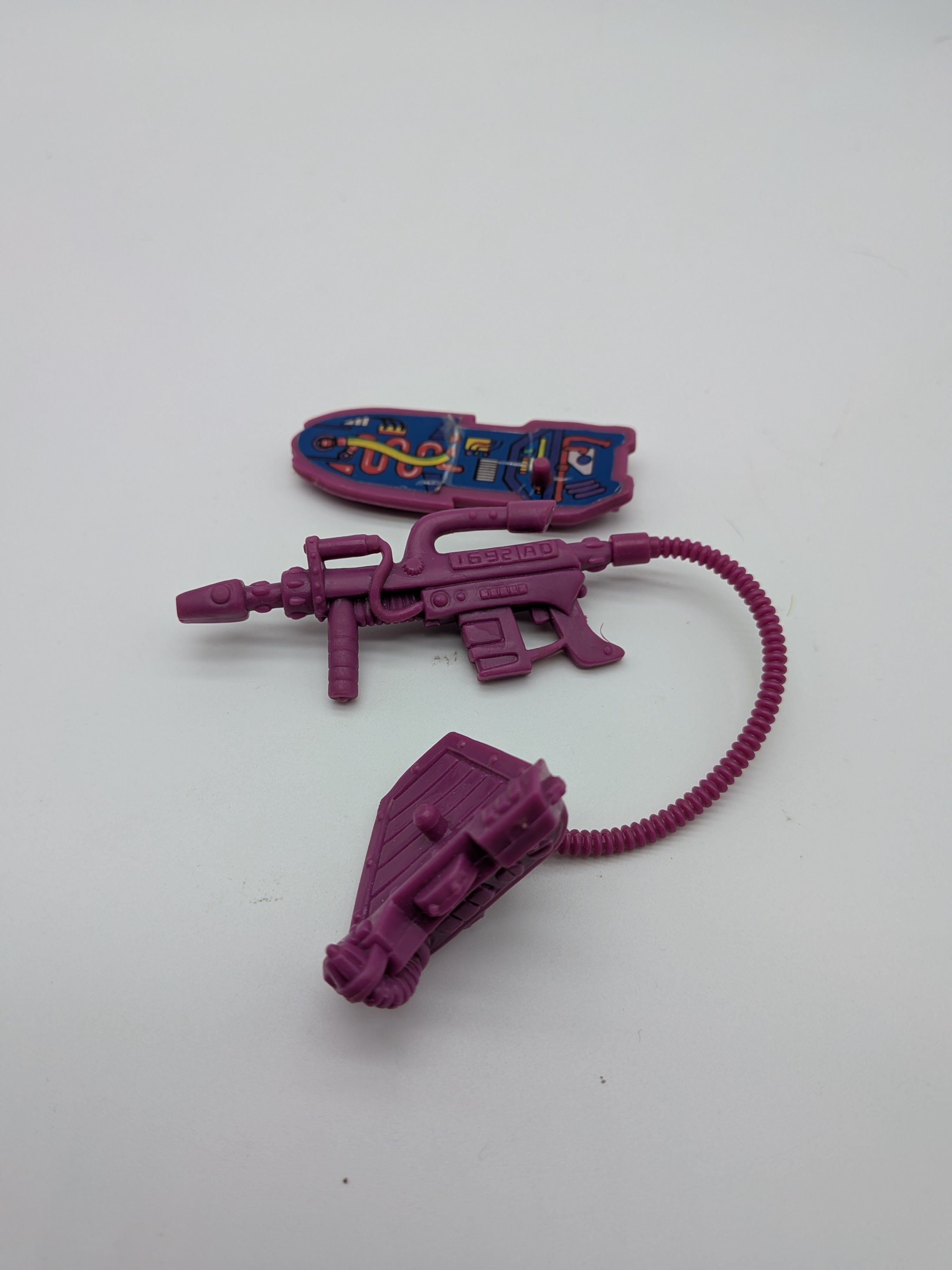1991 Playmates TMNT "Zak the Neutrino" – Complete Vintage Action Figure