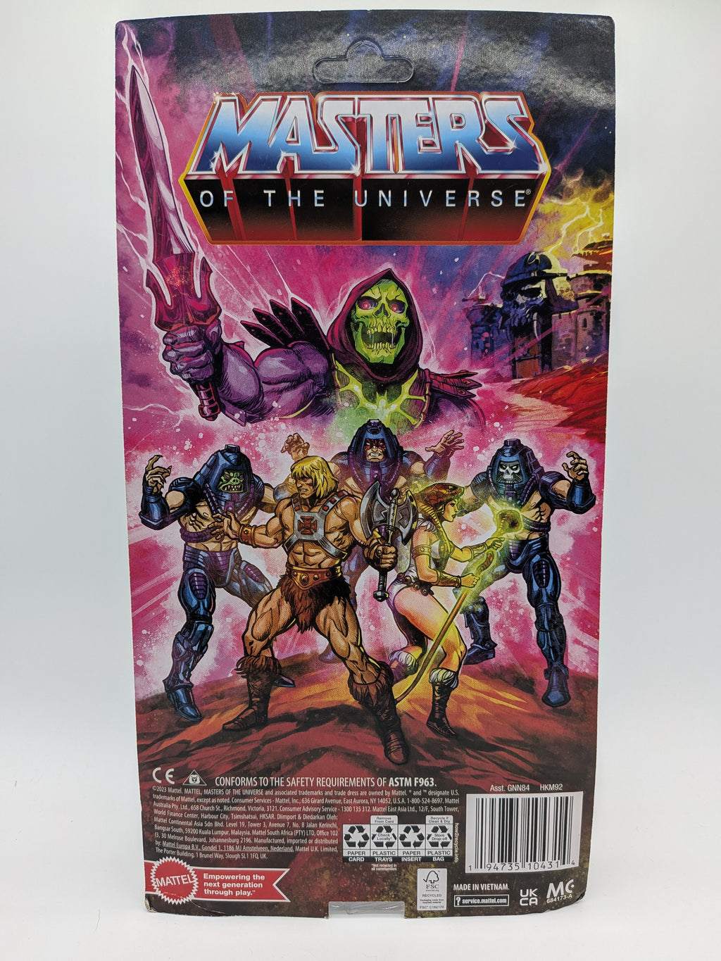 Mattel 2023 Masters of the Universe Origins Man-E-Faces (Mini Comic) Amazon Exclusive