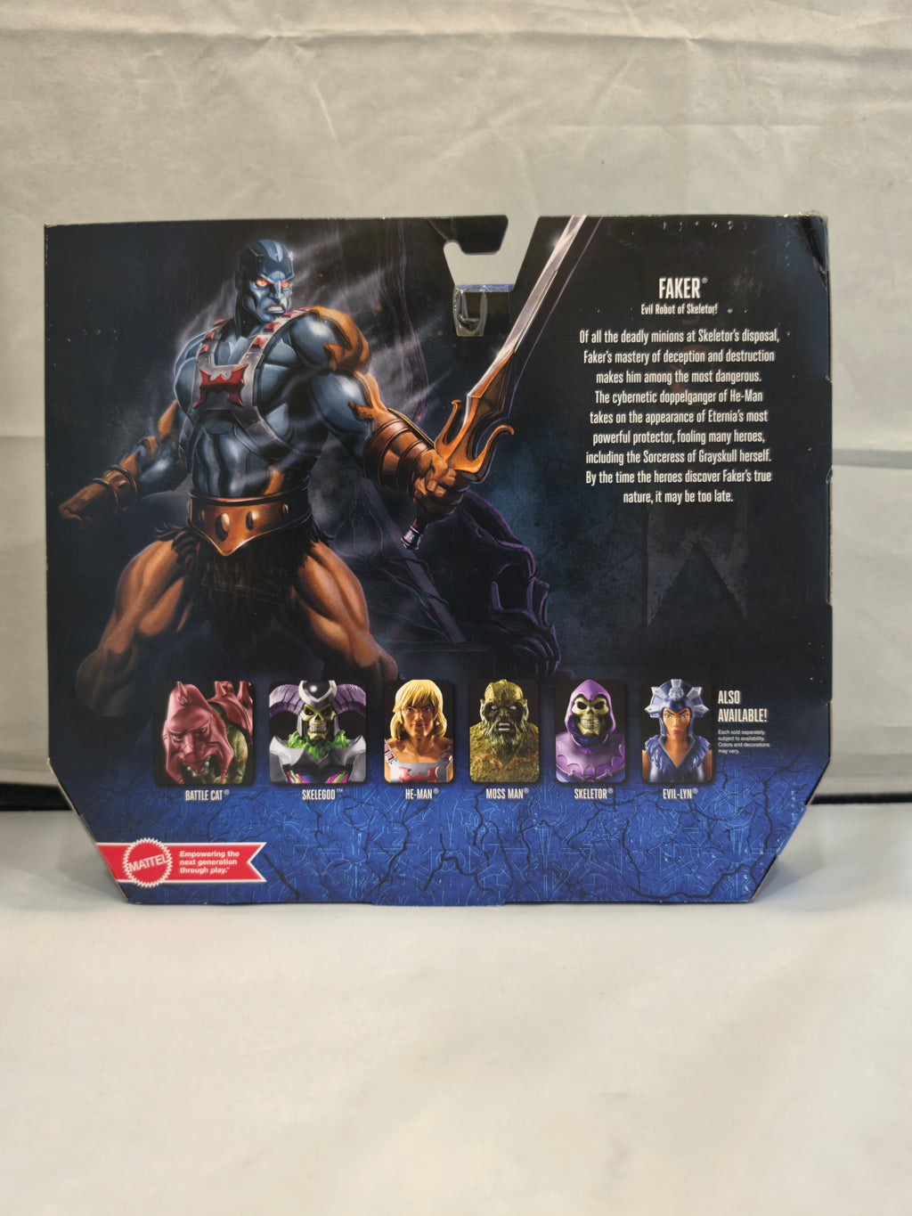 Mattel 2021 Masterverse Masters of the Universe Revelation Faker