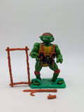 Vintage 1988 Playmates TMNT Raphael Action Figure (Soft Head variant) - Loose