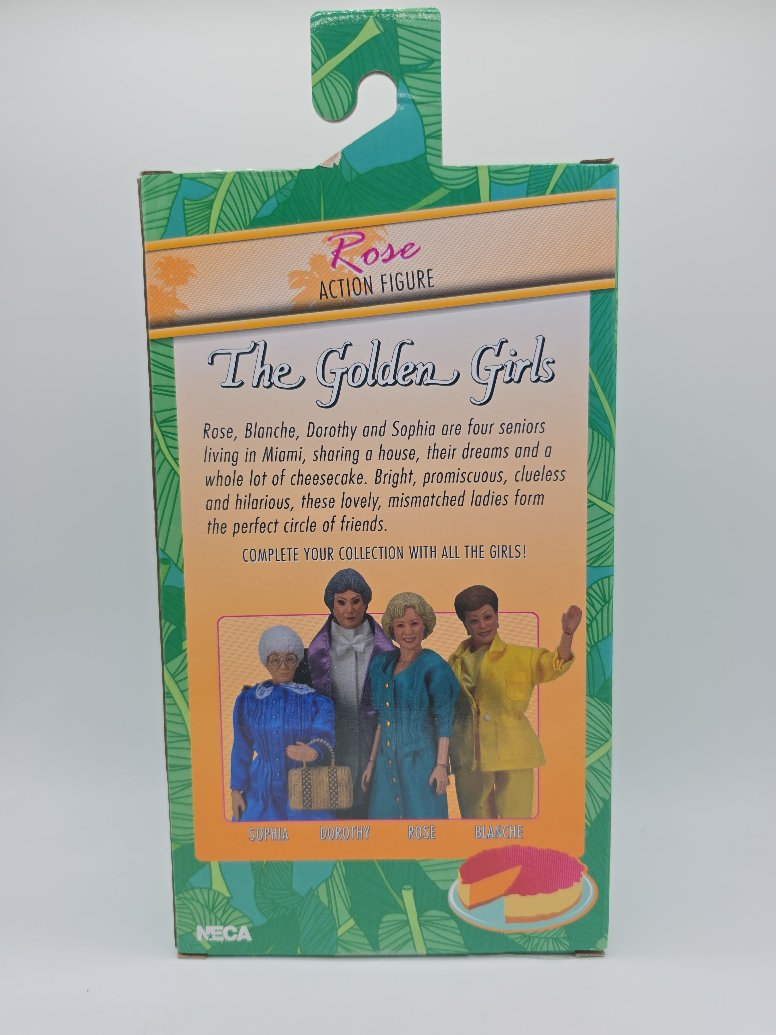 NECA 2019 The Golden Girls Rose Action Figure